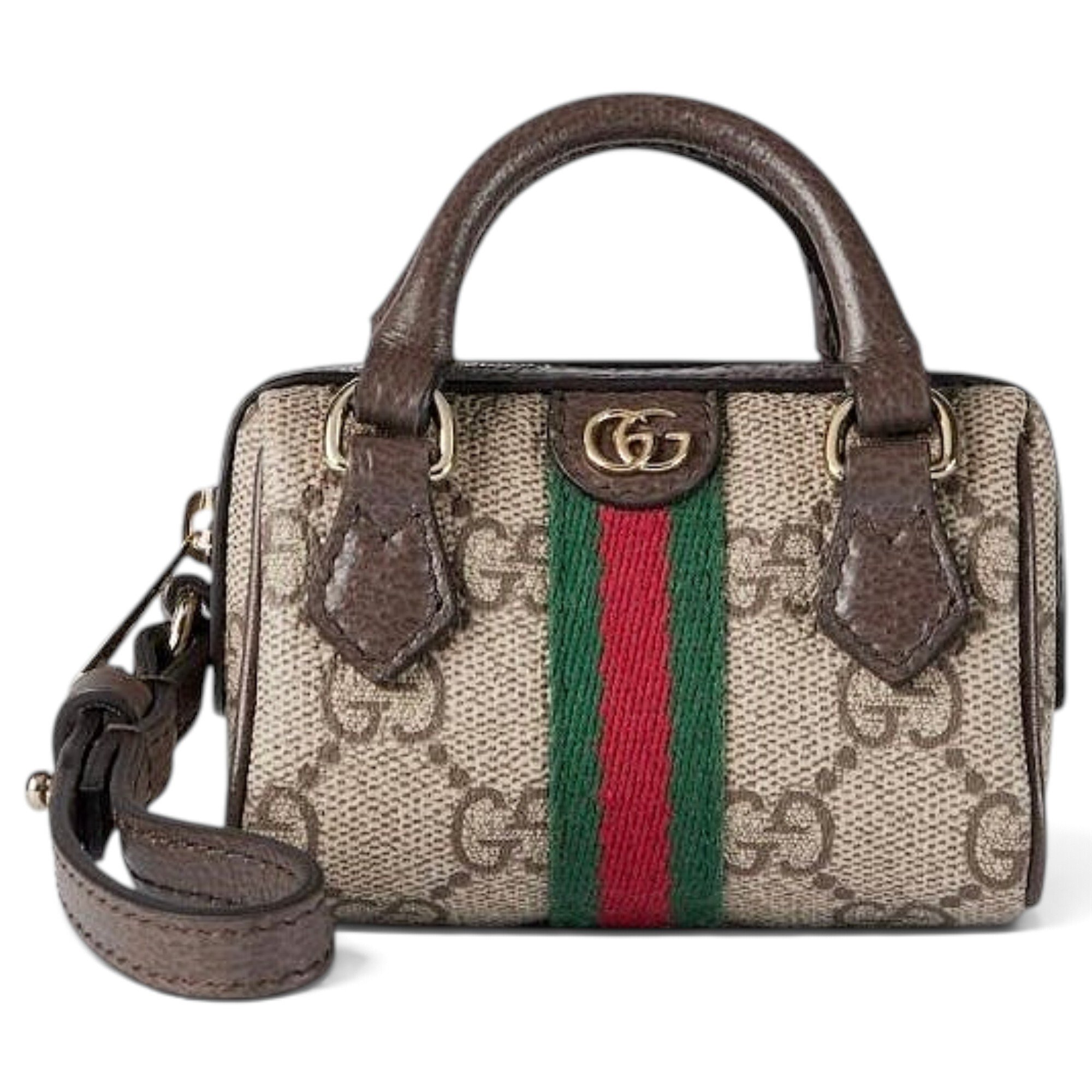 Ophidia Boston leather crossbody bag