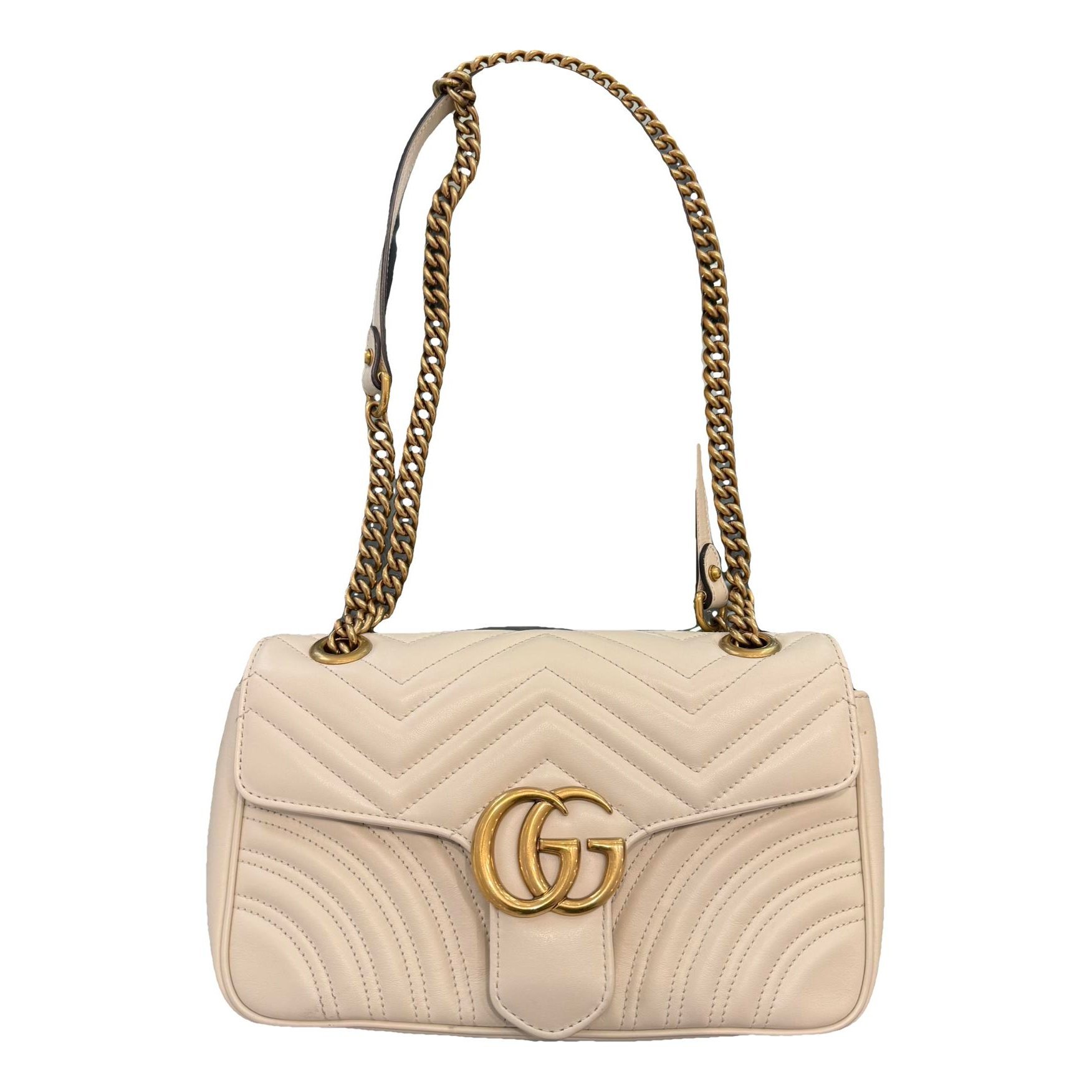 GG Marmont Flap leather crossbody bag
