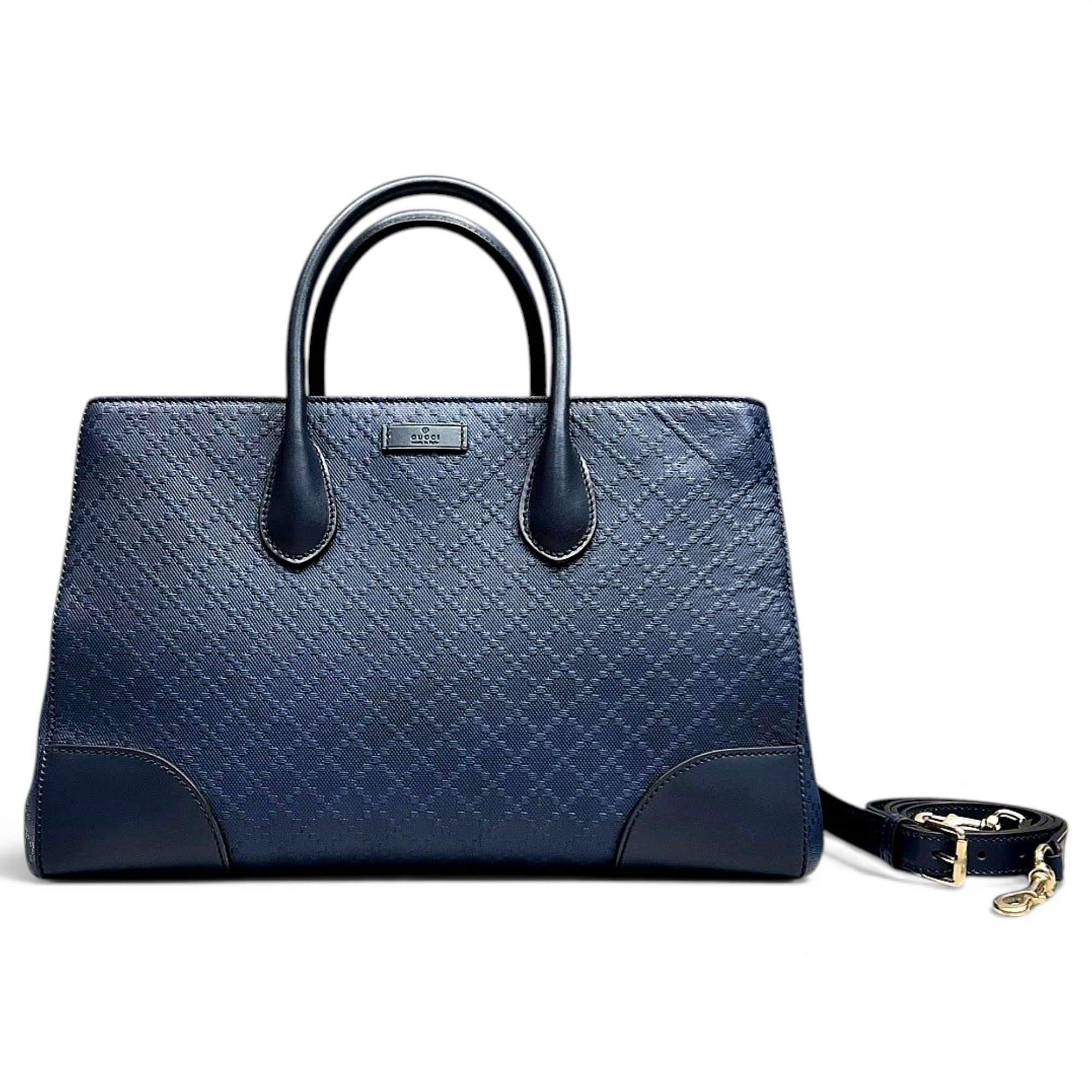 Leather tote