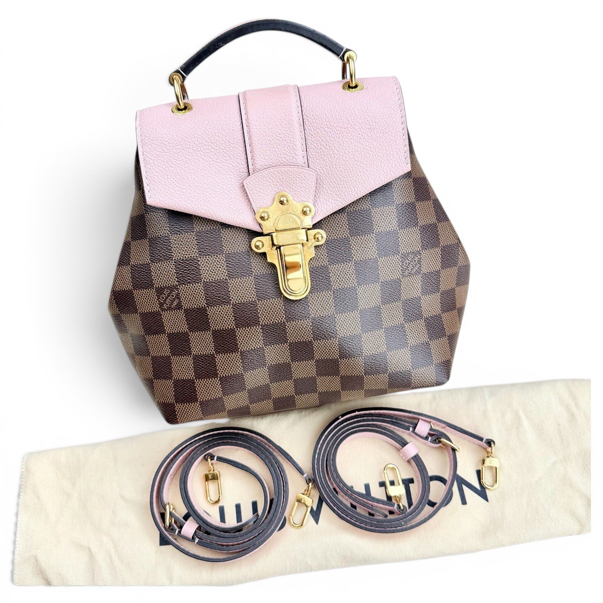 Clapton leather backpack