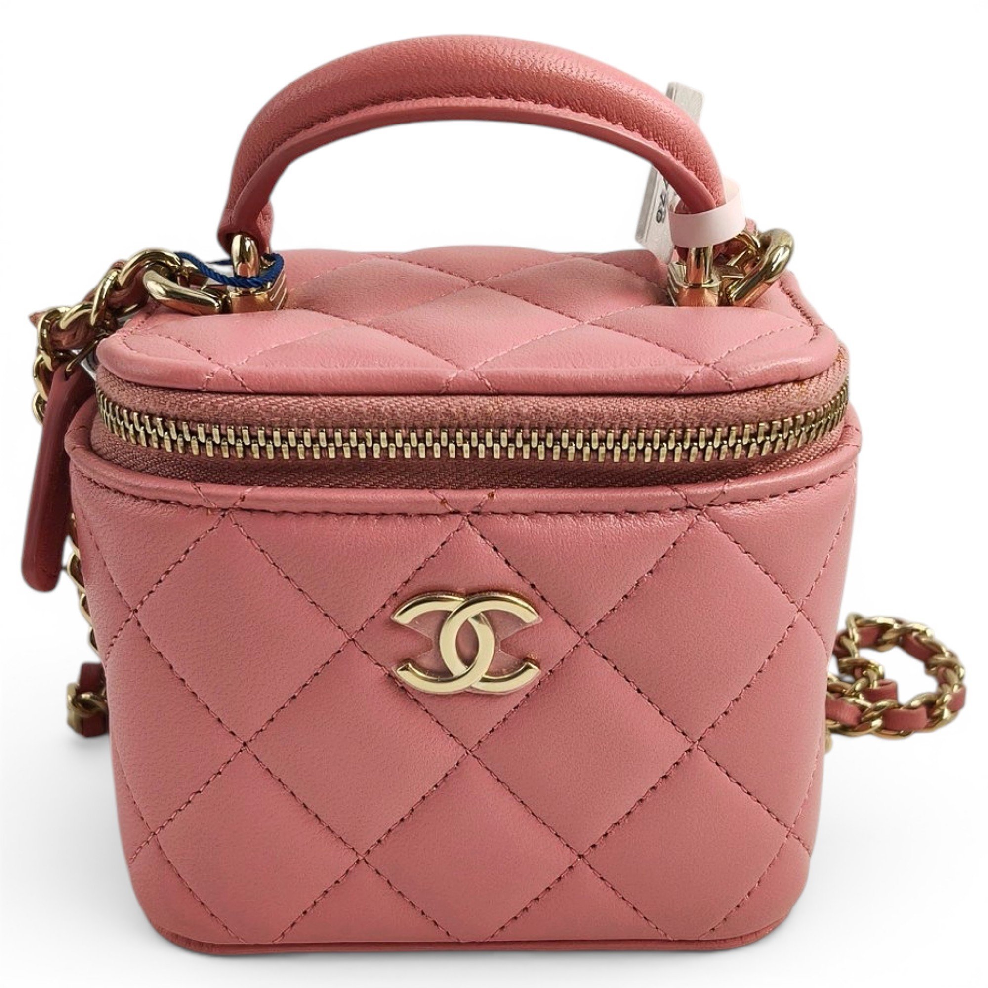 Trendy CC Vanity leather handbag