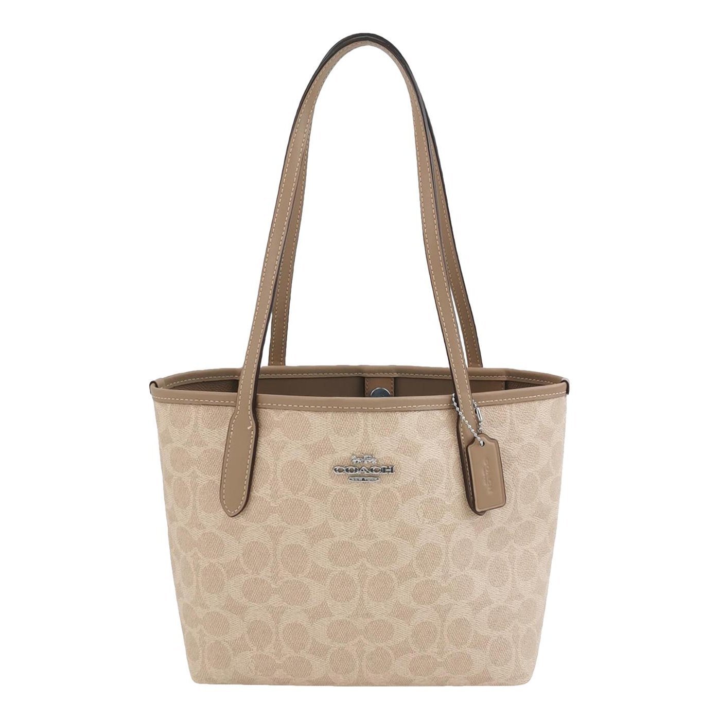 CITY ZIP TOTE leather handbag