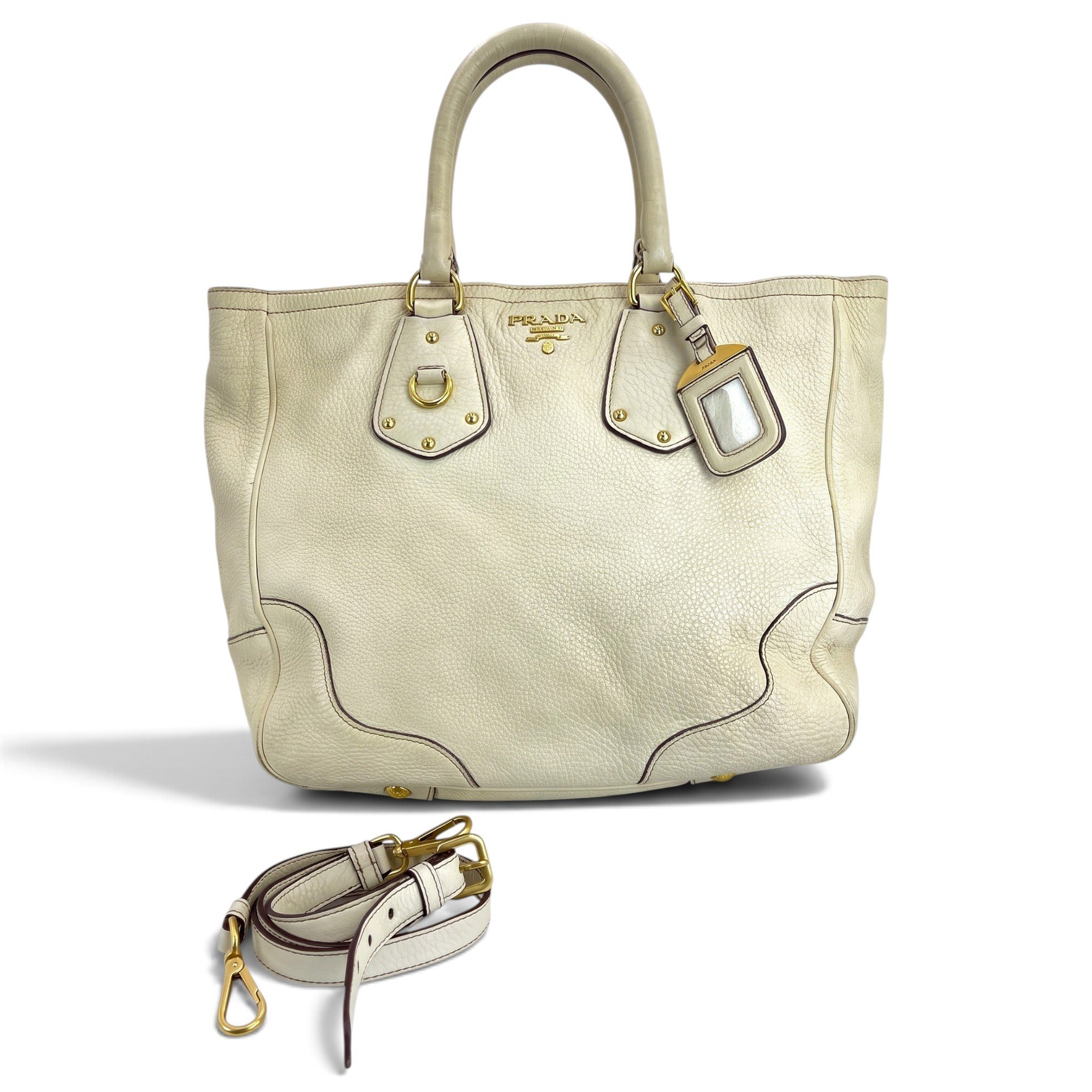 Galleria leather handbag