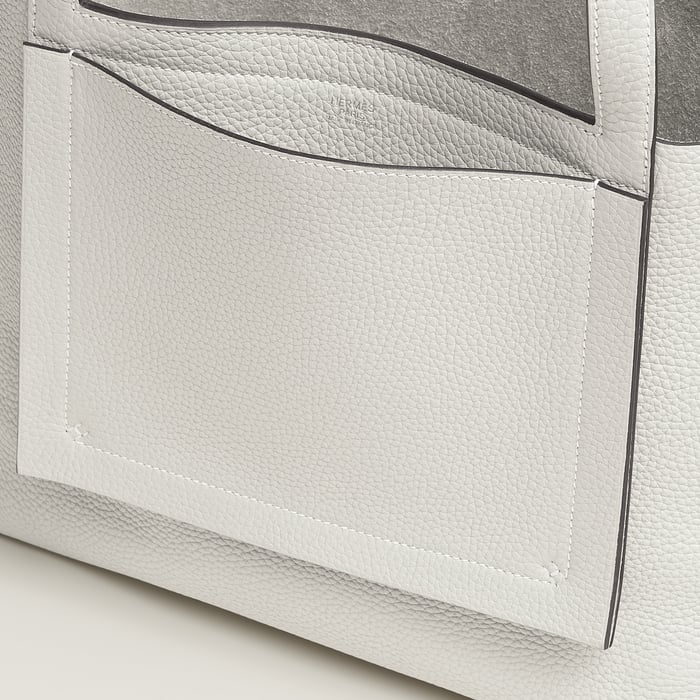 Gris Pâle Hermès Cabasellier 31 Bag
