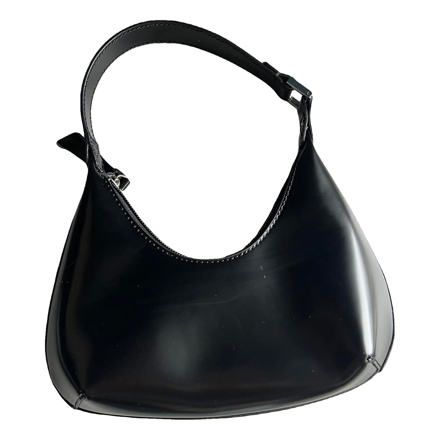 By Far Baby Amber patent leather handbag