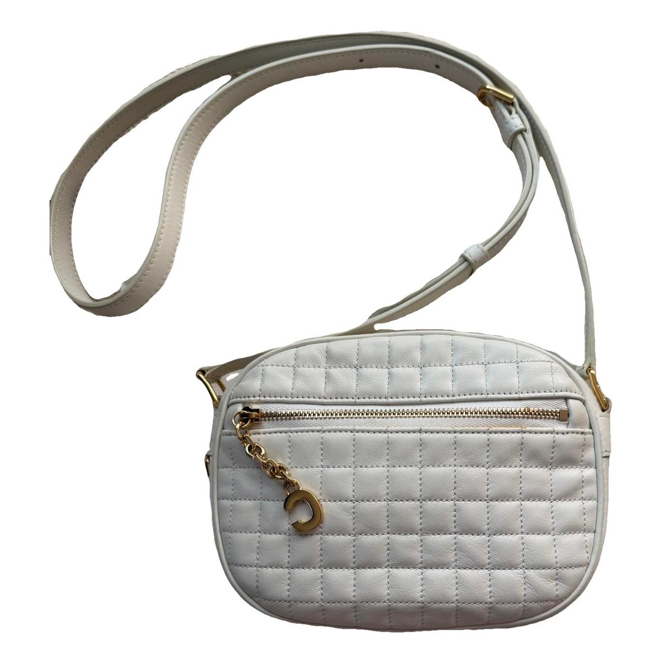 Charm leather handbag