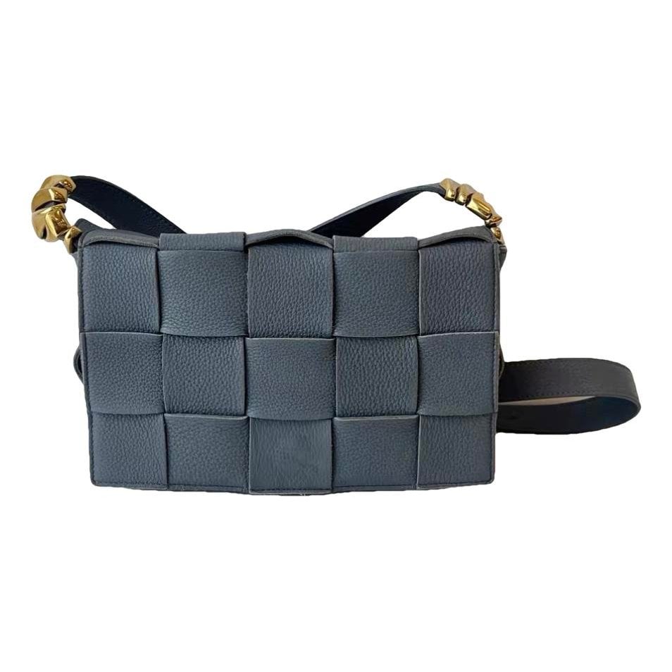 Cassette leather crossbody bag