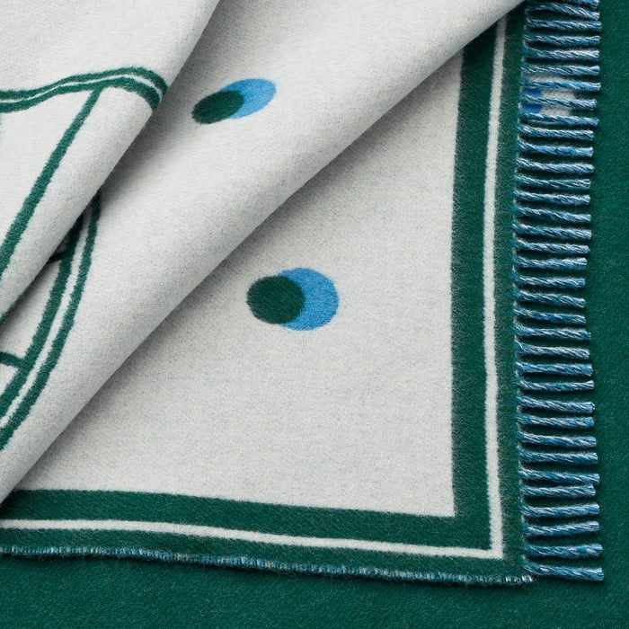 Cyprès Cheval Cabriolet Blanket