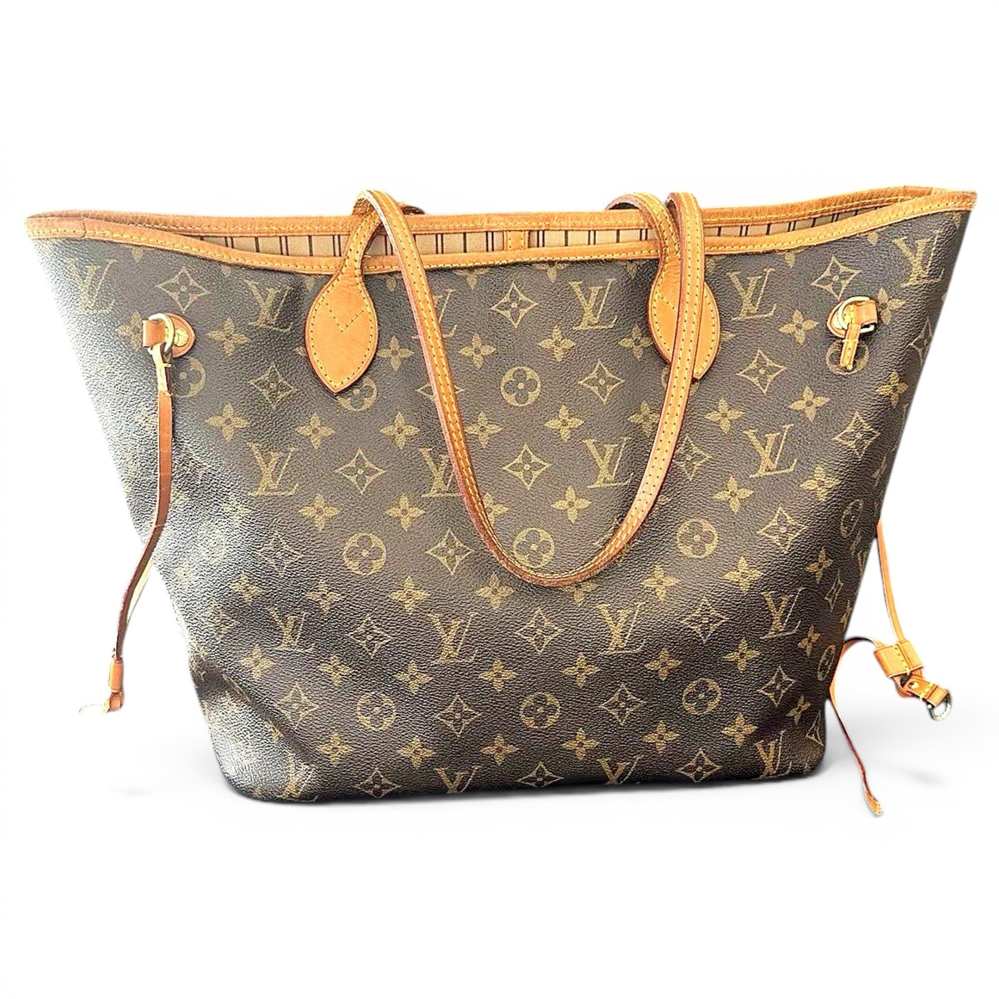 Neverfull leather handbag