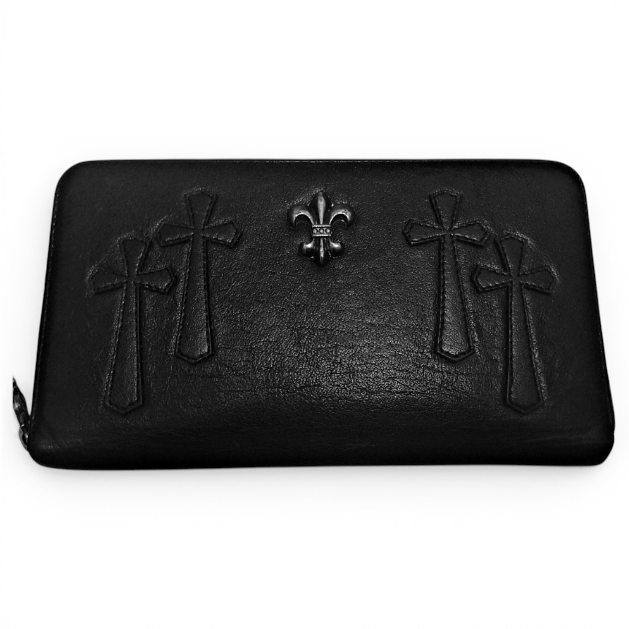 Chrome Hearts Leather clutch bag