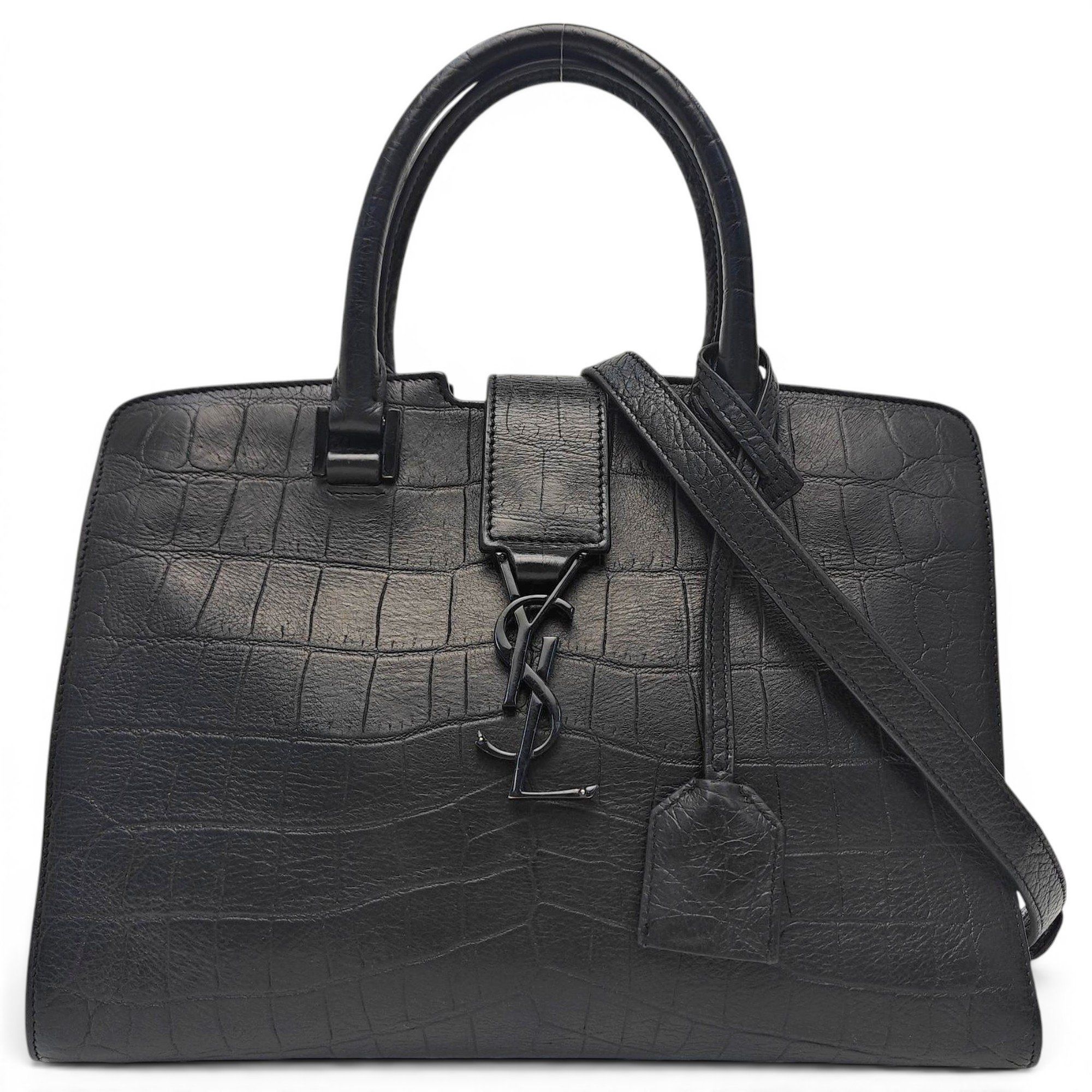 Monogram Cabas leather tote