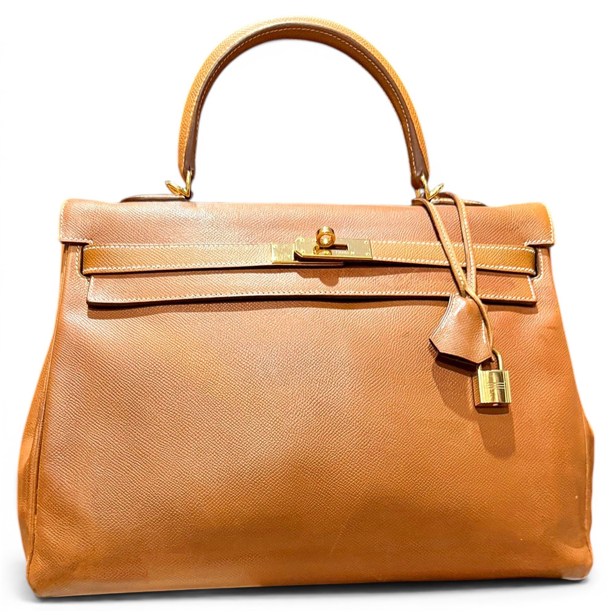 Kelly 35 leather handbag