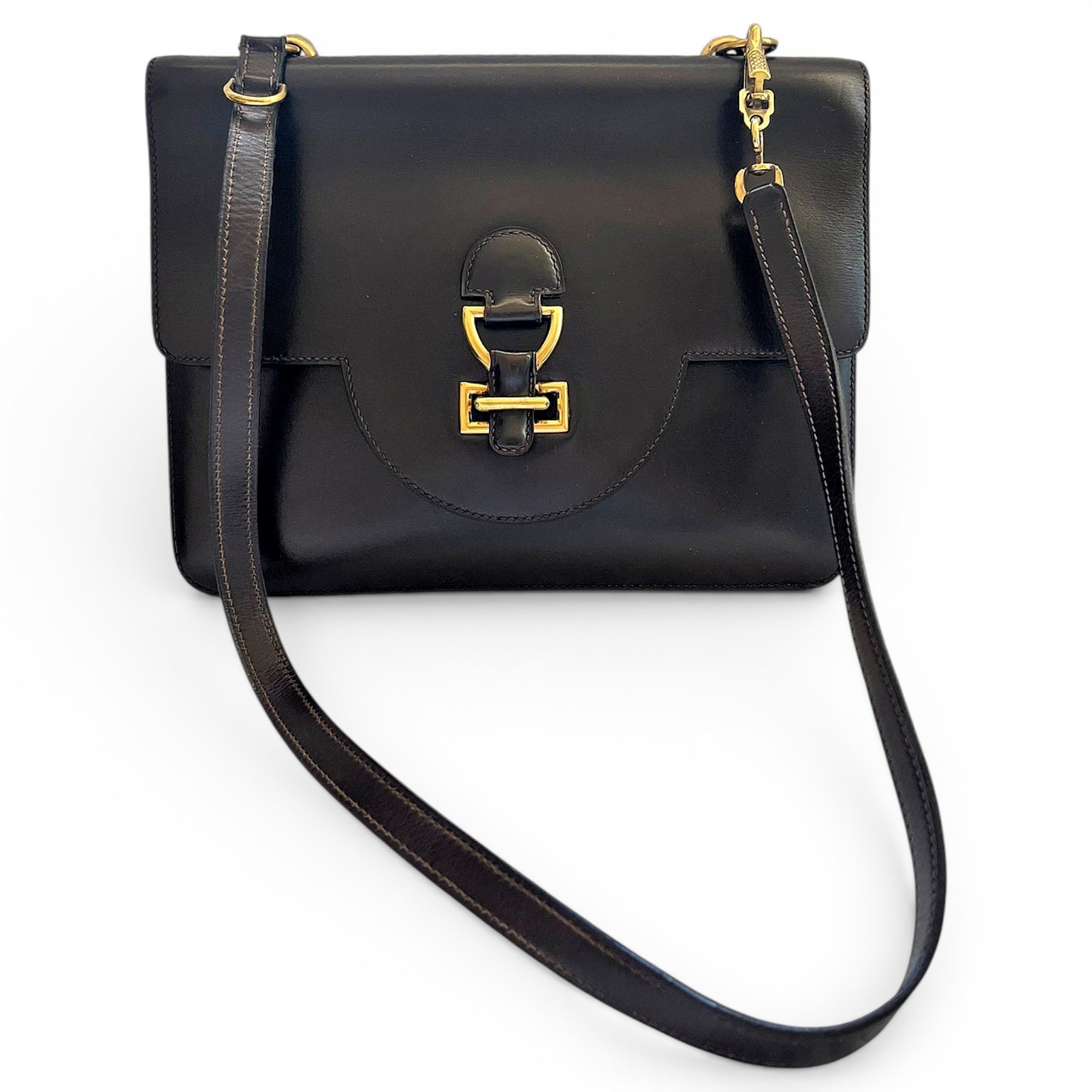 Leather handbag