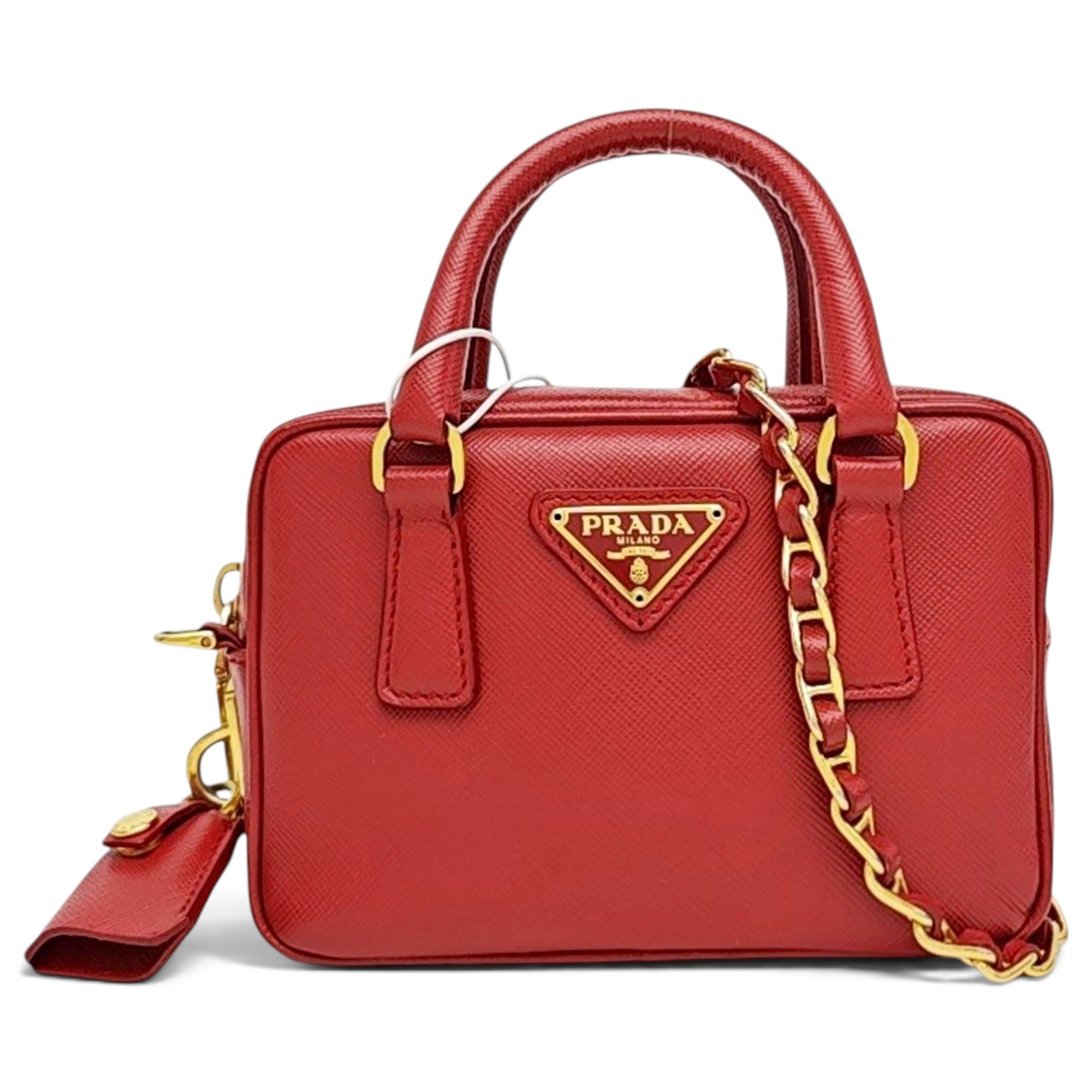 Leather handbag