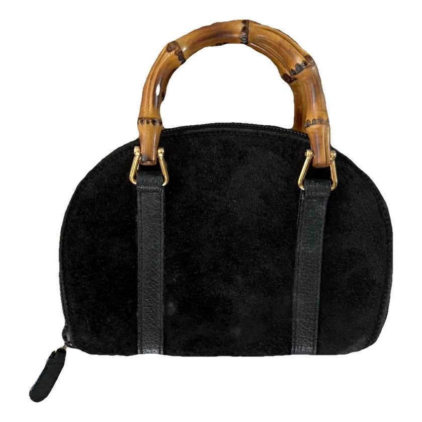 Bamboo Top Handle handbag