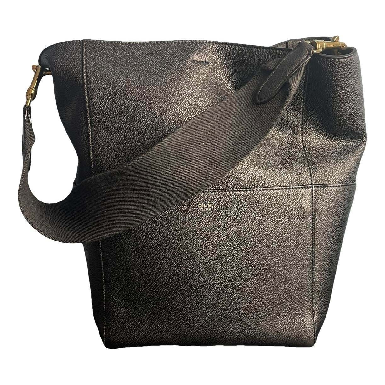 Seau Sangle leather tote
