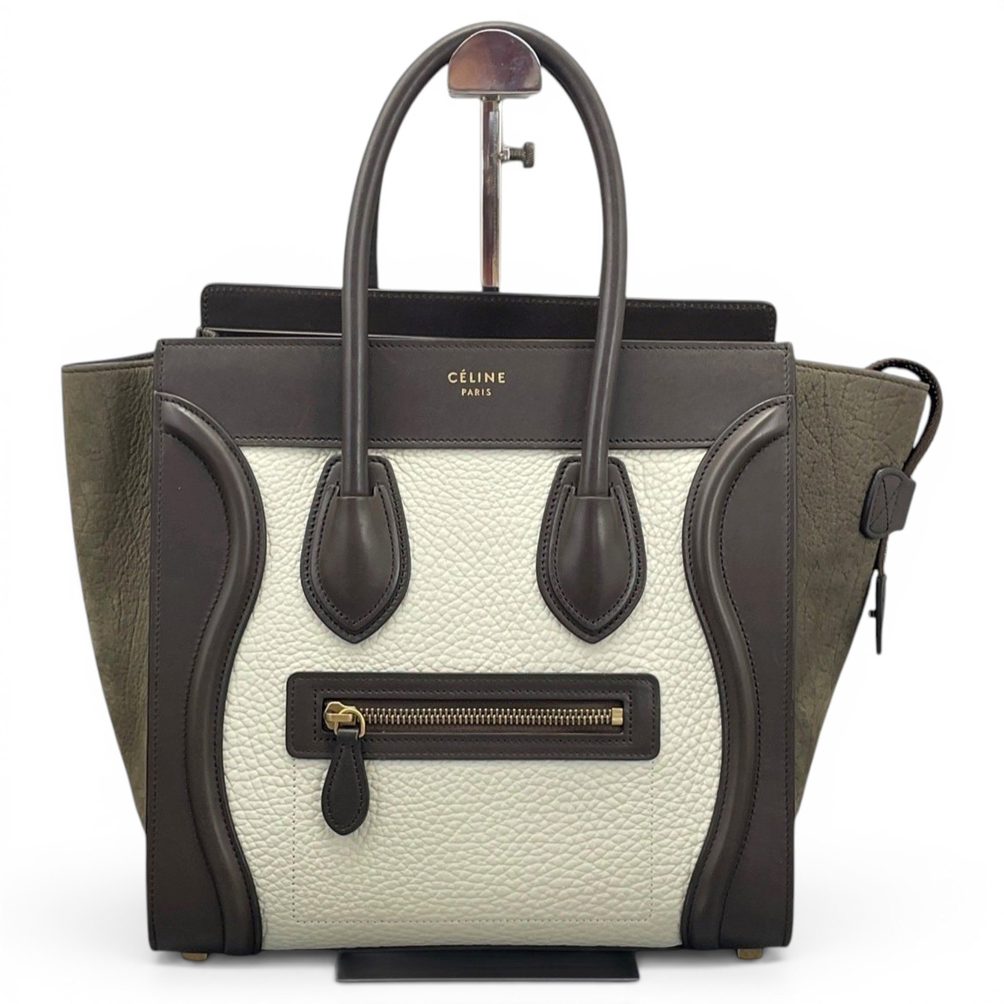 Luggage leather handbag