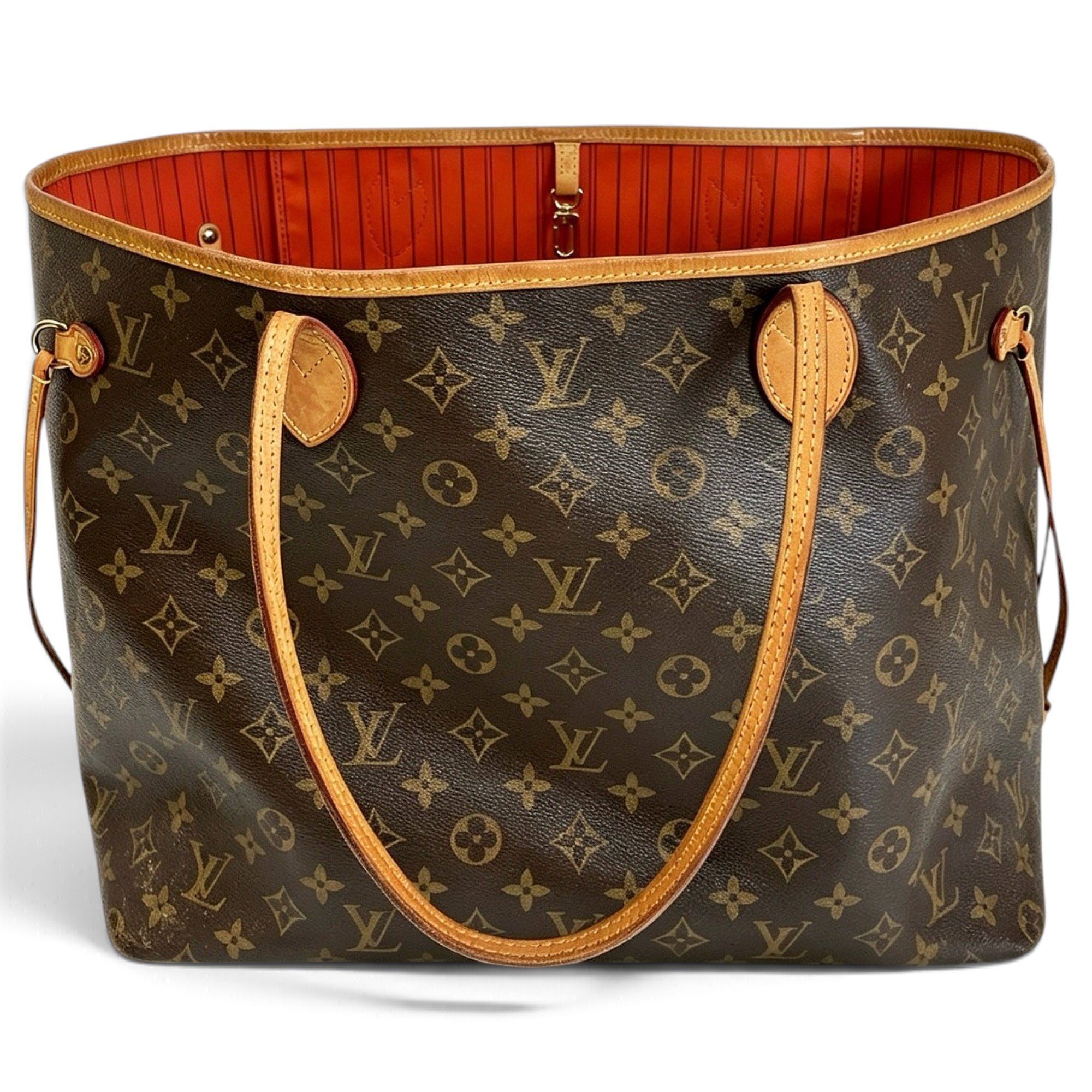 Neverfull leather tote