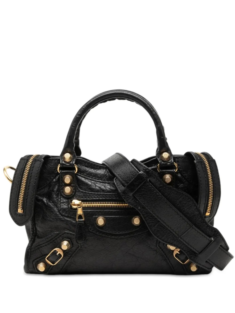2018-2026 Mini Lambskin Motocross Giant 21 City satchel