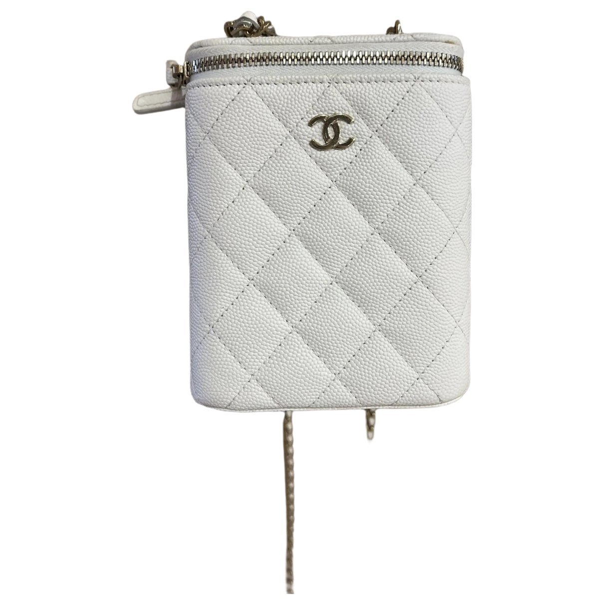 Trendy CC Vanity leather handbag