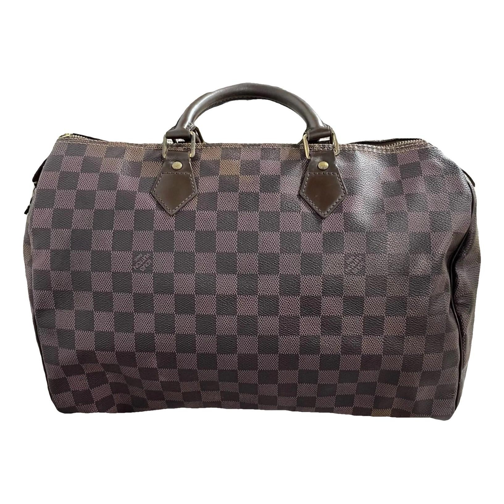 Speedy vinyl handbag