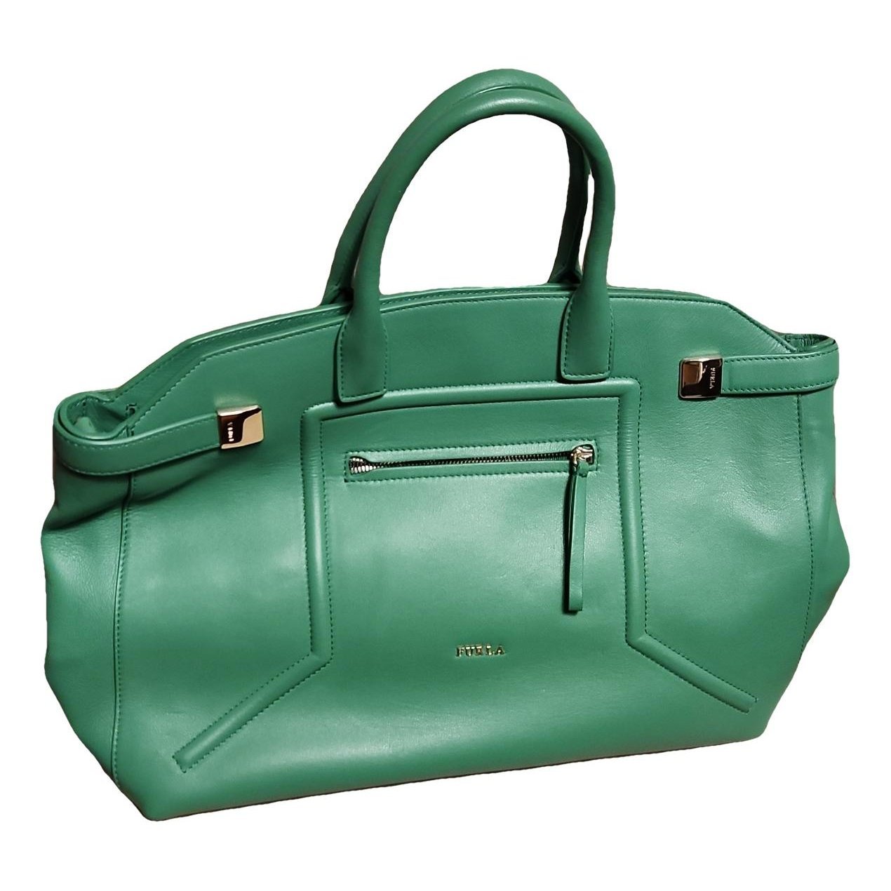 Leather handbag
