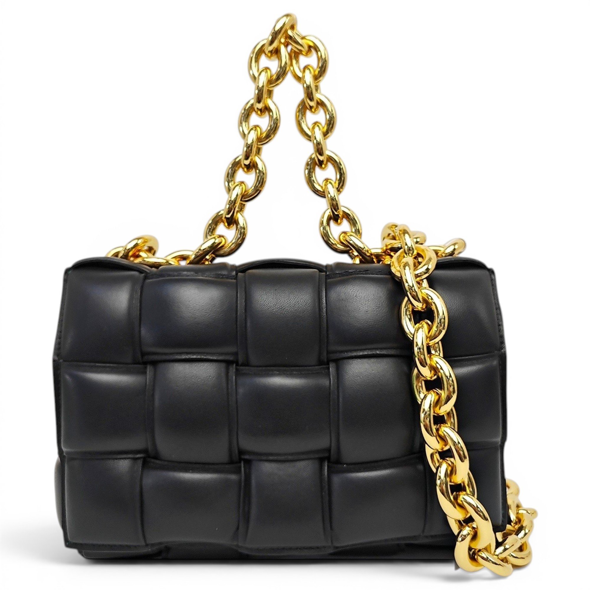 Brick Cassette leather handbag