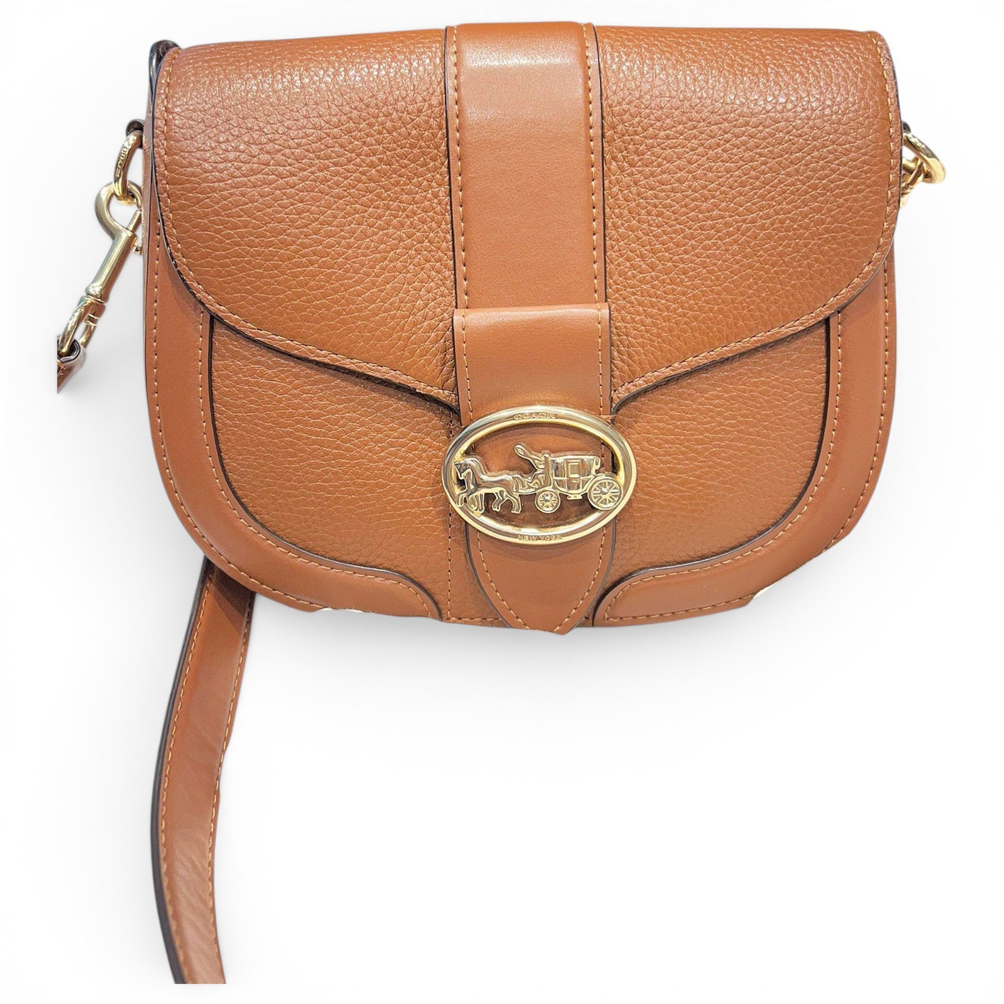 Leather crossbody bag