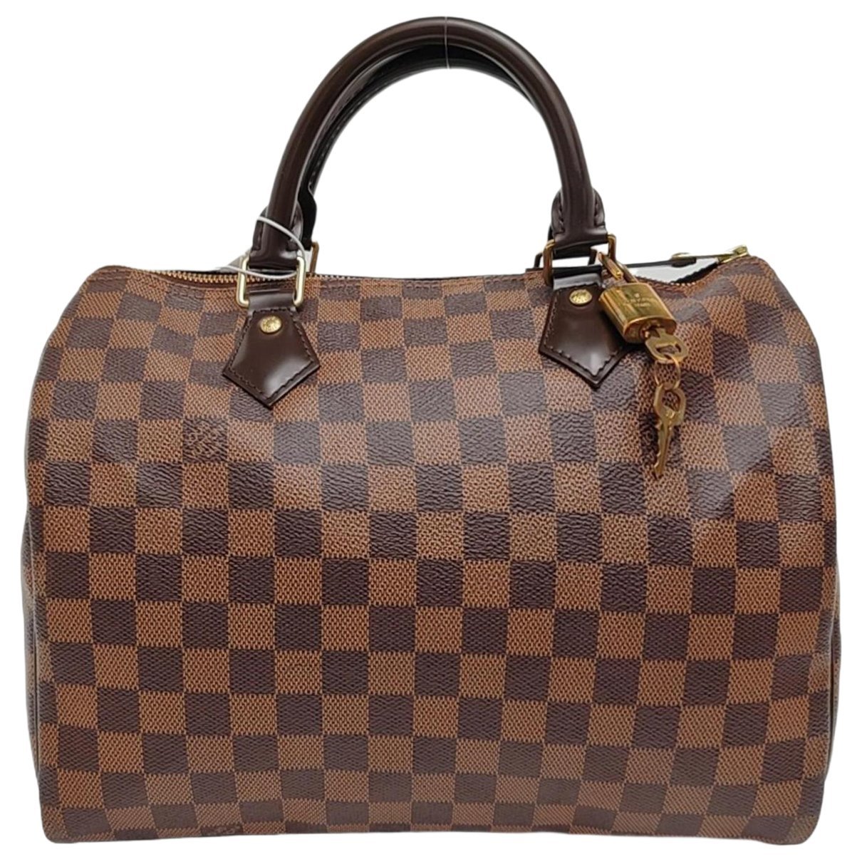 Nano Speedy / Mini HL leather handbag