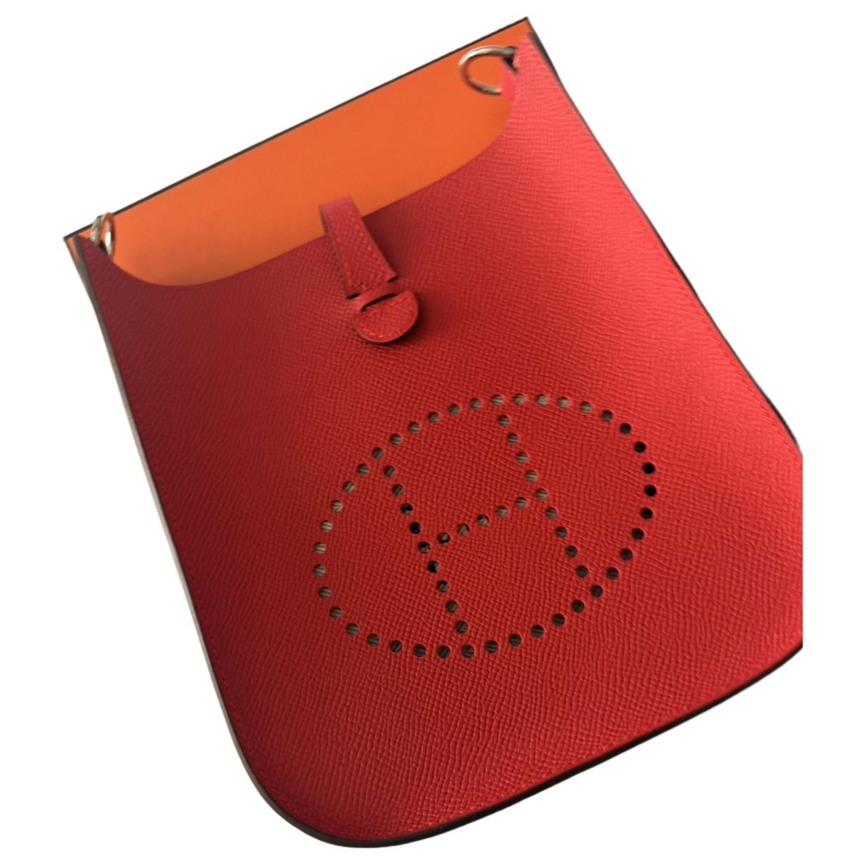 Hermes Evelyne Sellier leather crossbody bag