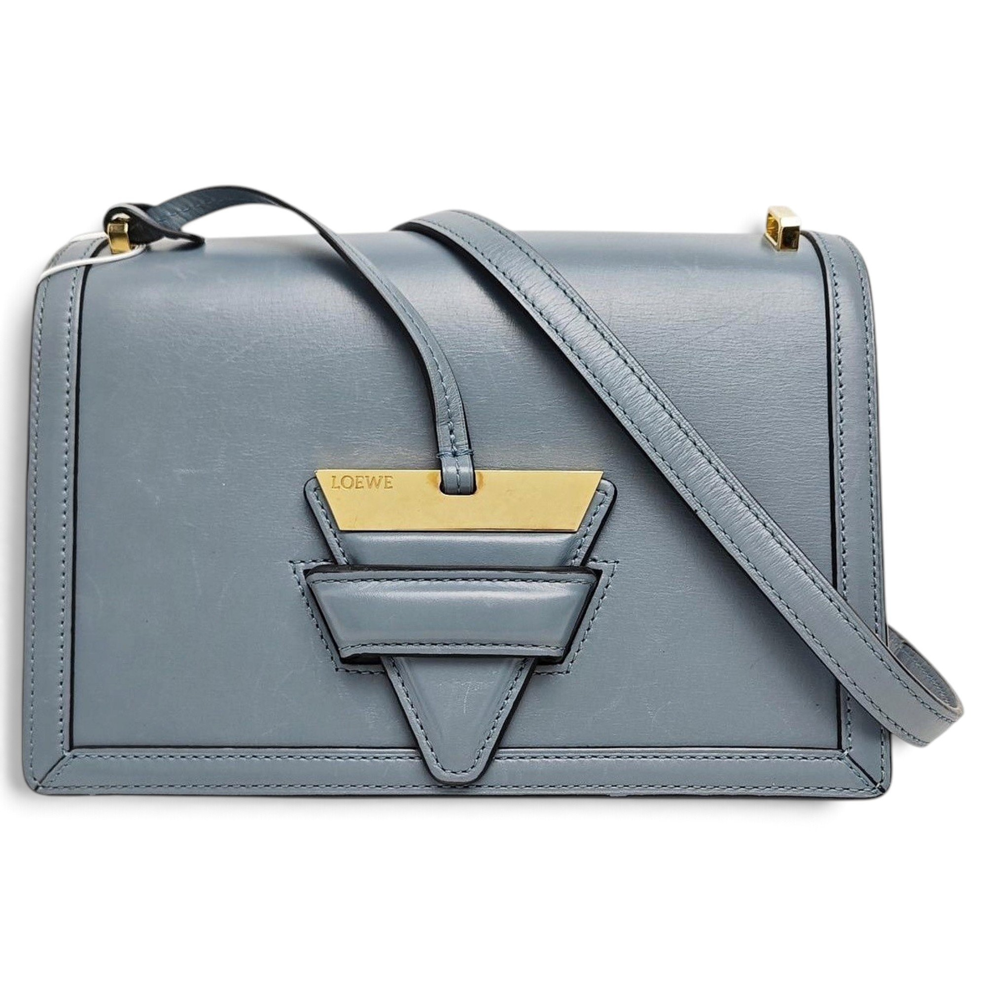 Barcelona leather handbag