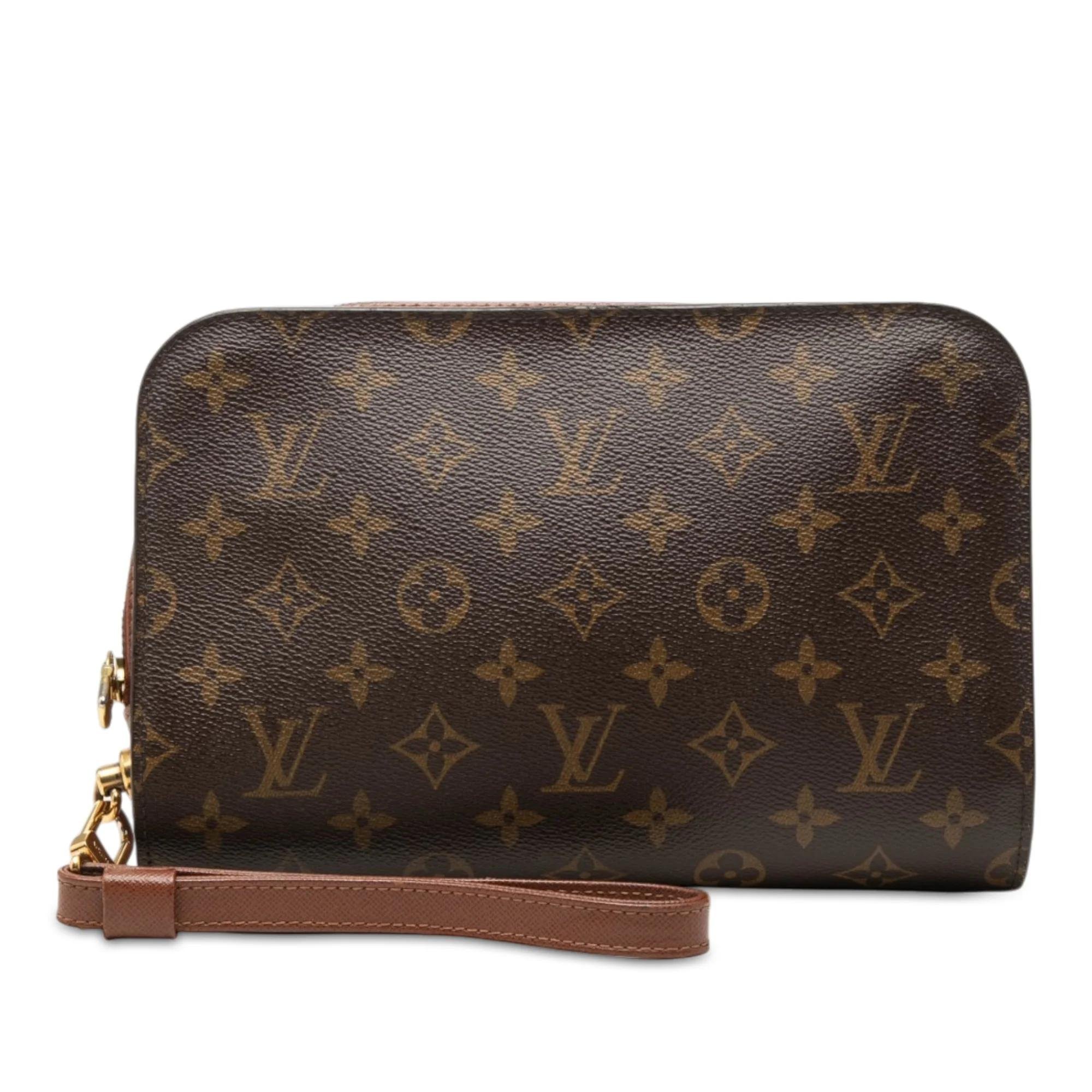 Orsay leather clutch bag