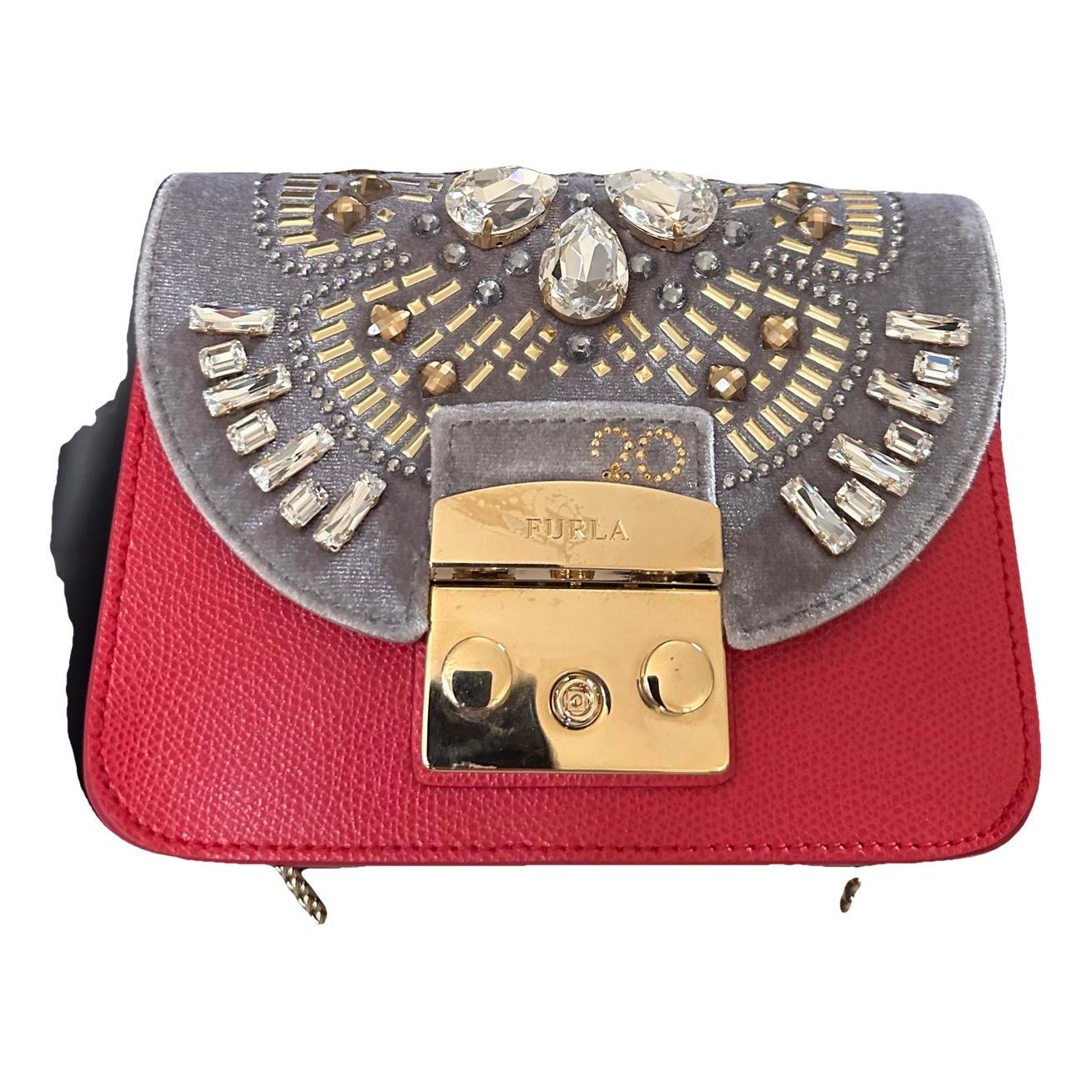Metropolis vegan leather crossbody bag