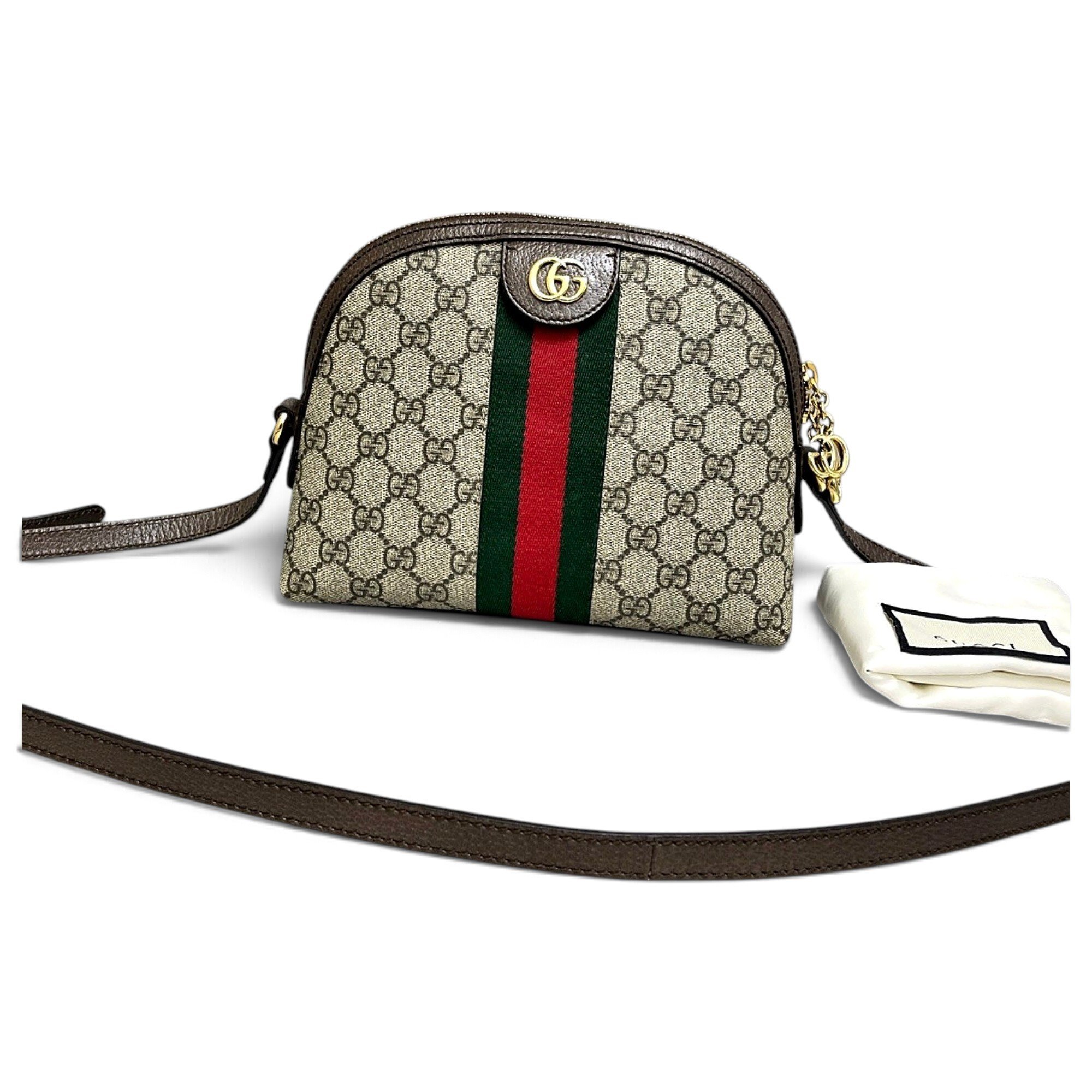 Ophidia Dome cloth handbag
