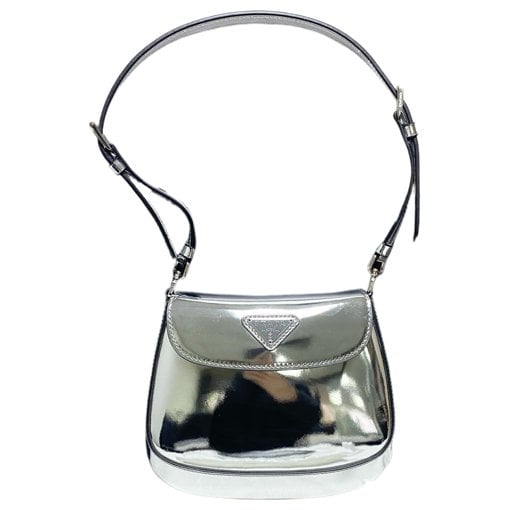 Cleo Flap patent leather handbag