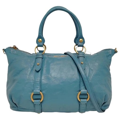 Leather handbag