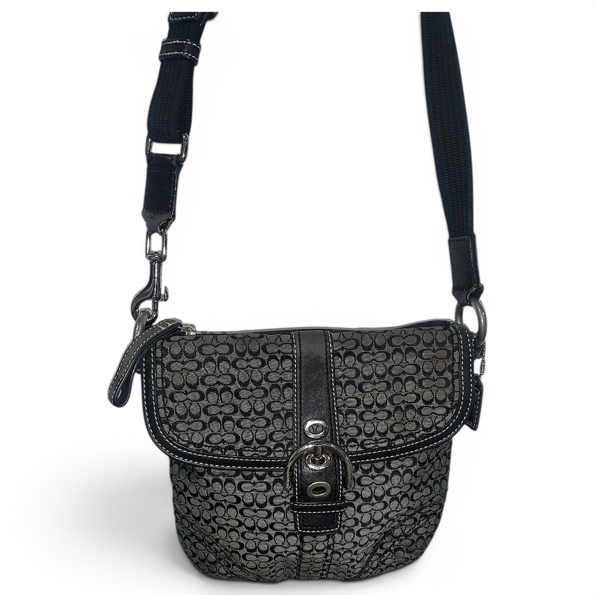 Canvas Courier Crossbody crossbody bag