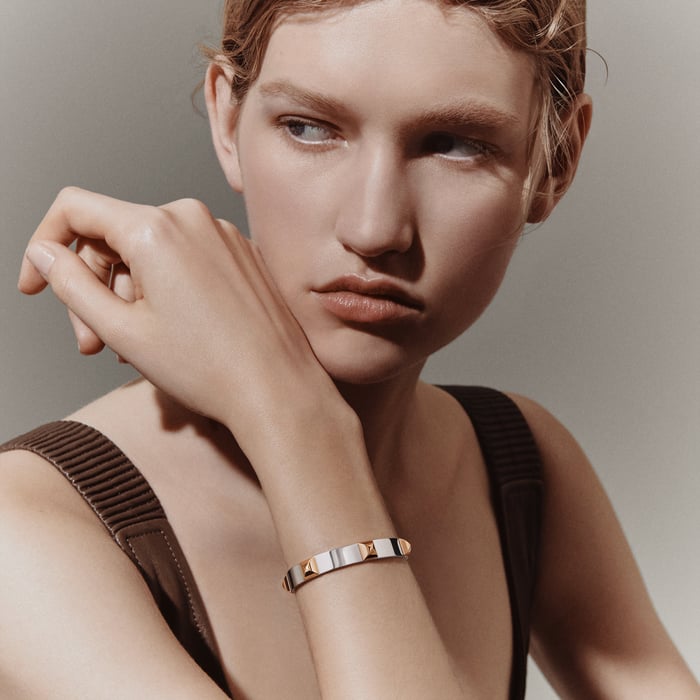 Sans Coloris Hermès Clou d'H Bracelet