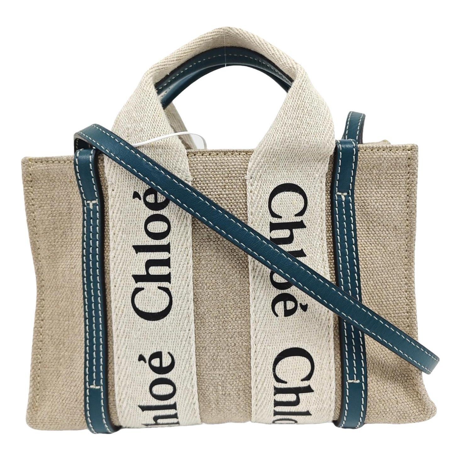 Woody cloth handbag