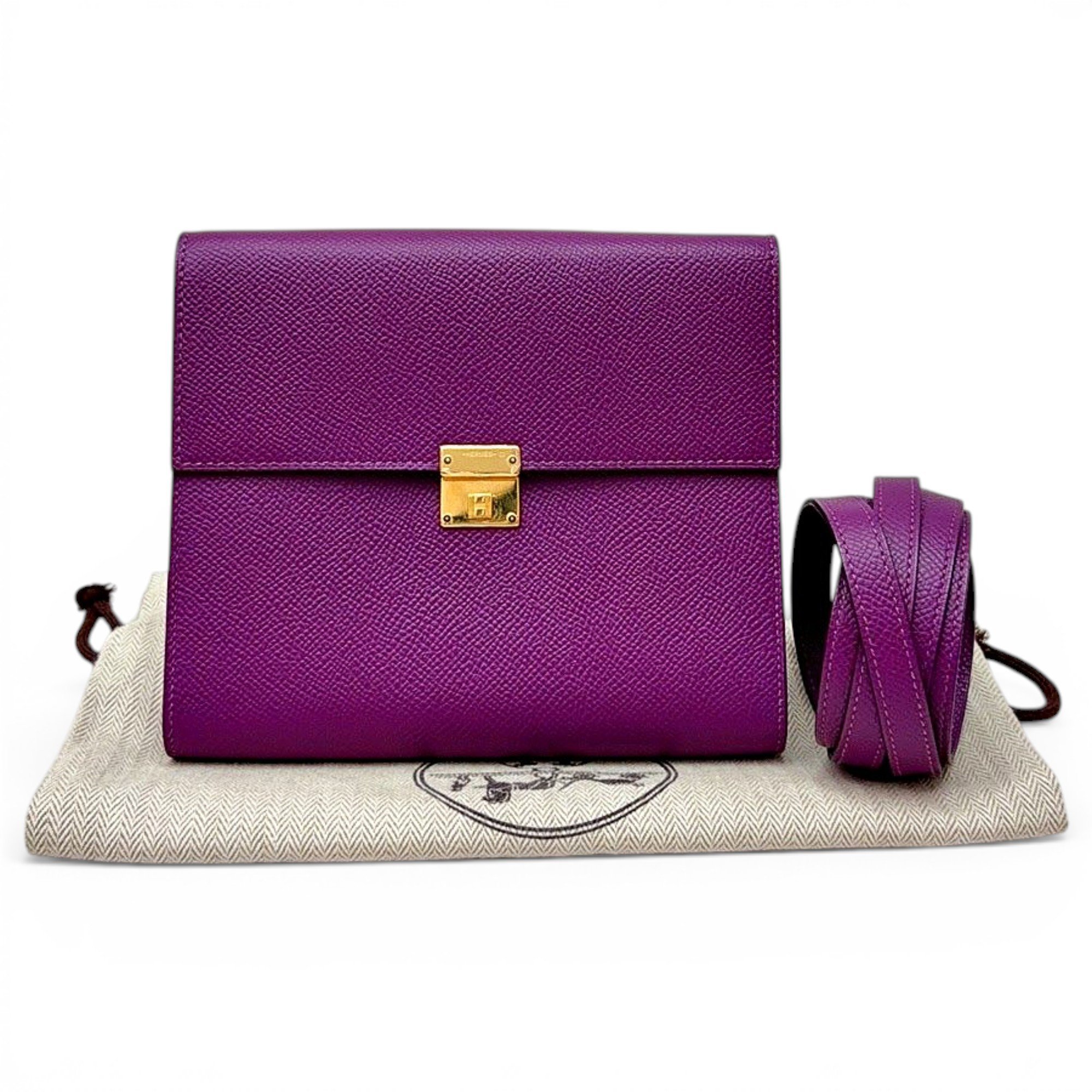 Clic 16 leather handbag