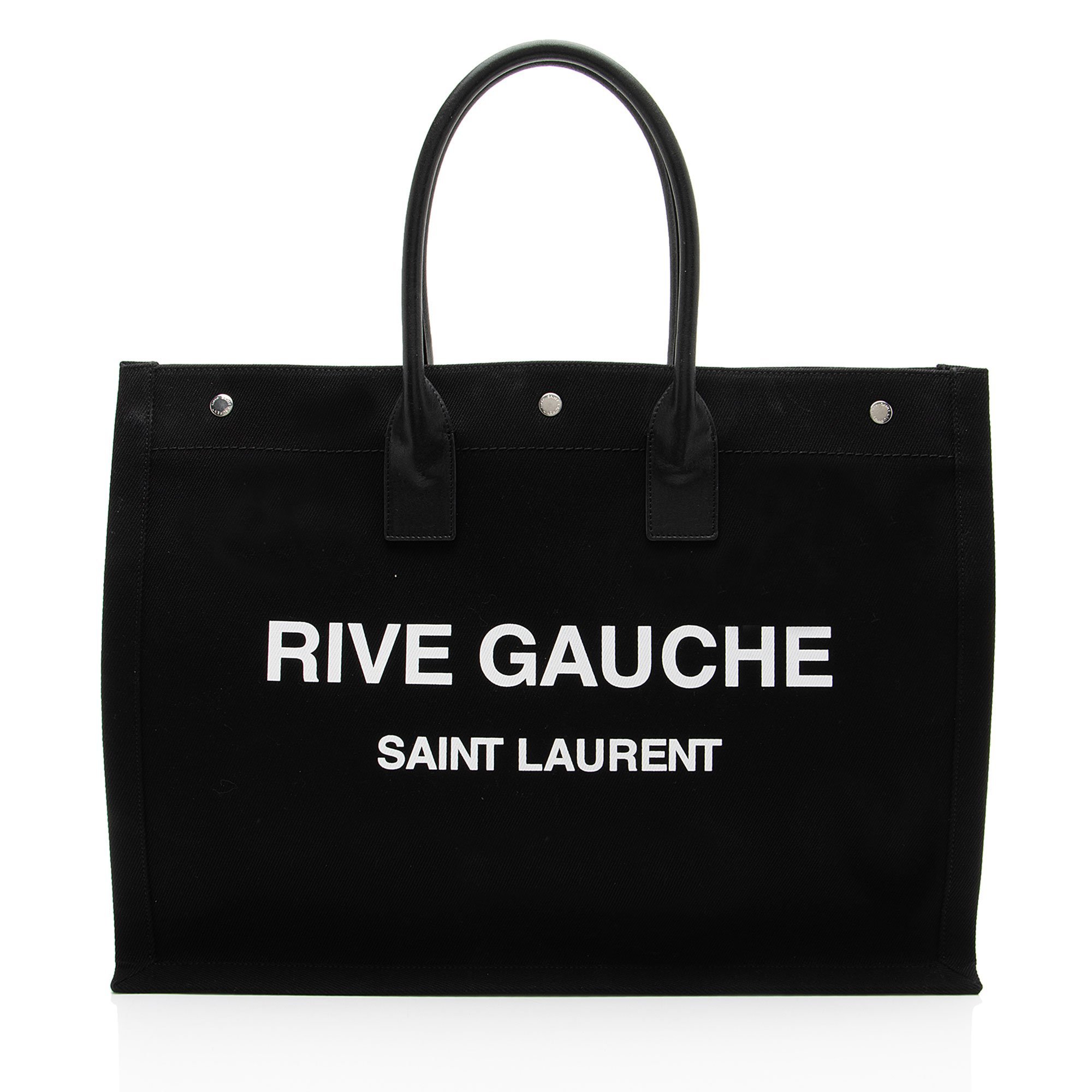 Rive Gauche leather tote