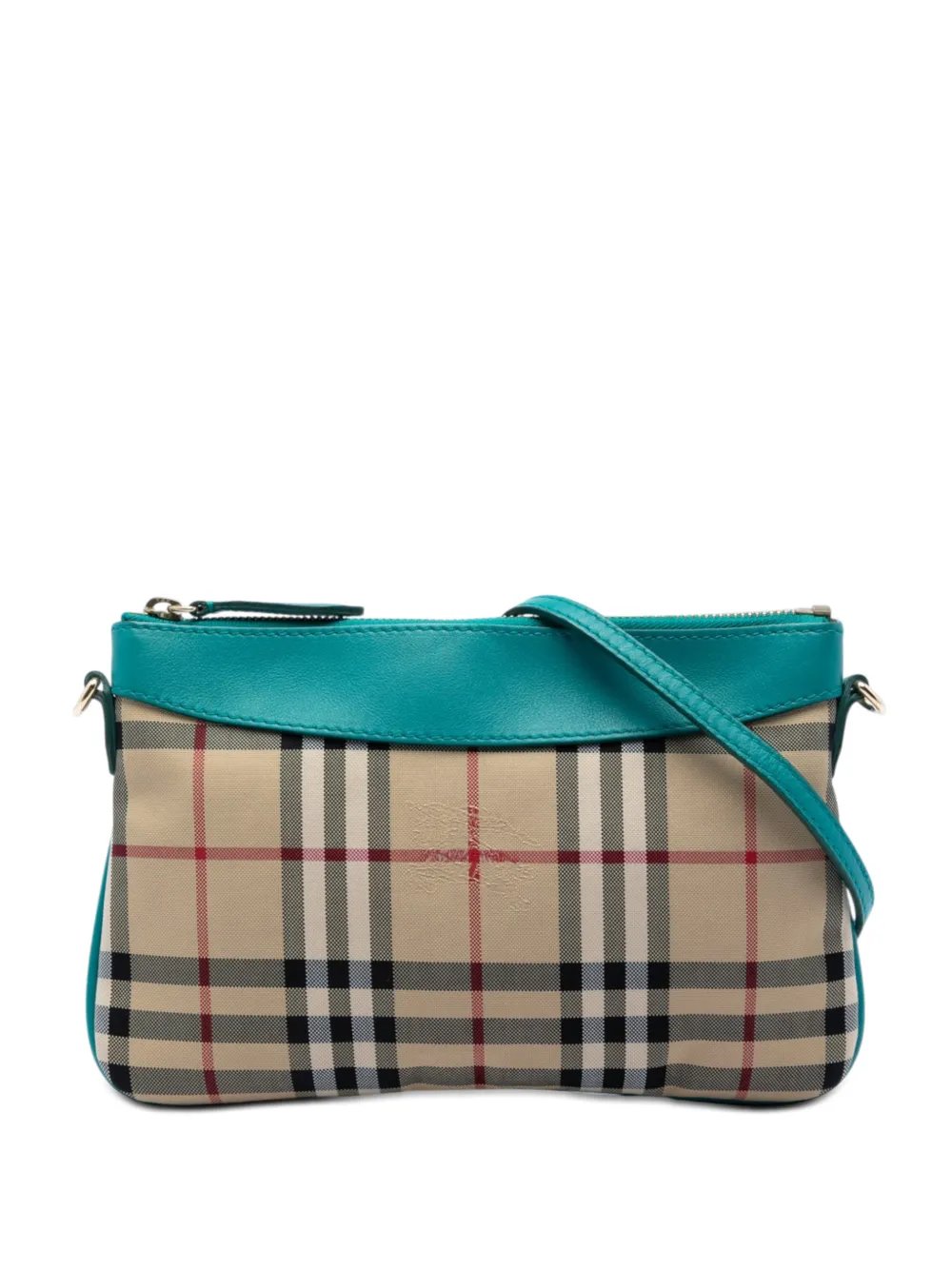 Burberry 2000-2017 Haymarket Check Nylon Peyton crossbody bag