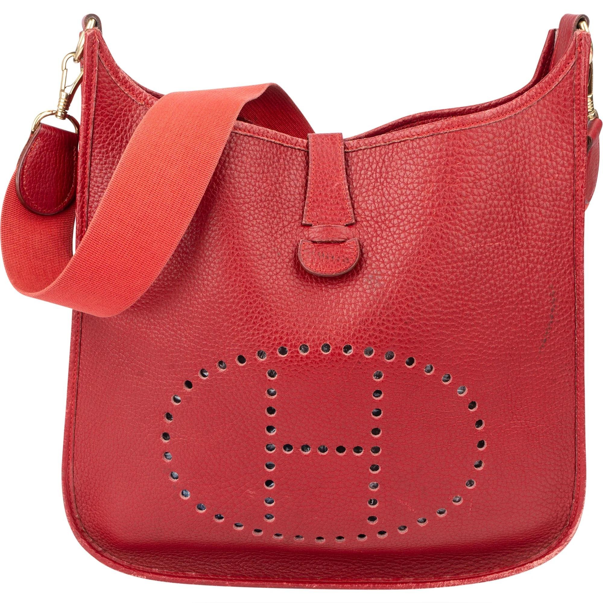 Evelyne leather handbag