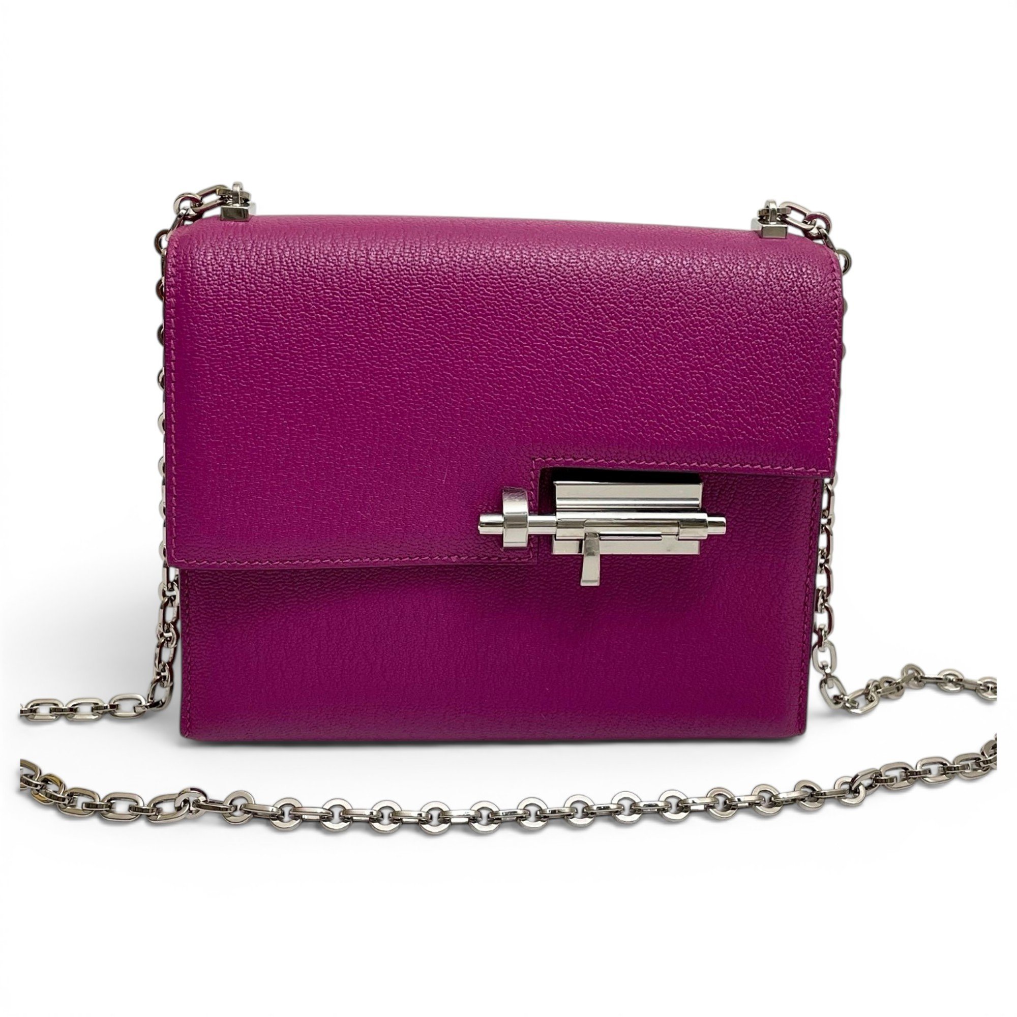 Verrou Mini leather crossbody bag