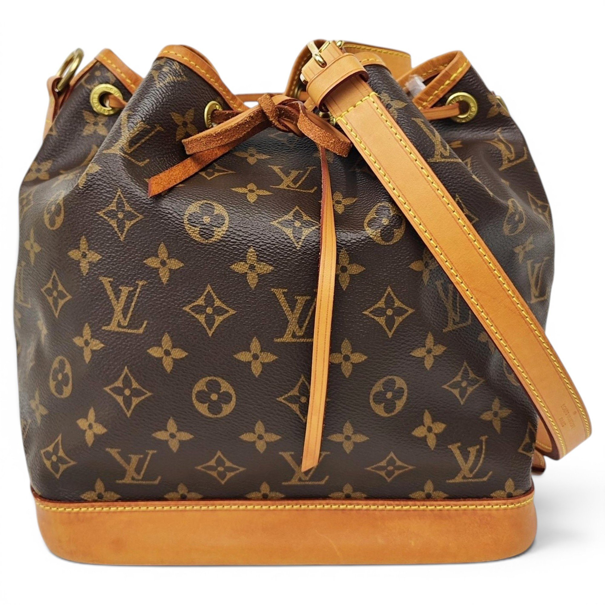 Nano Noé leather handbag