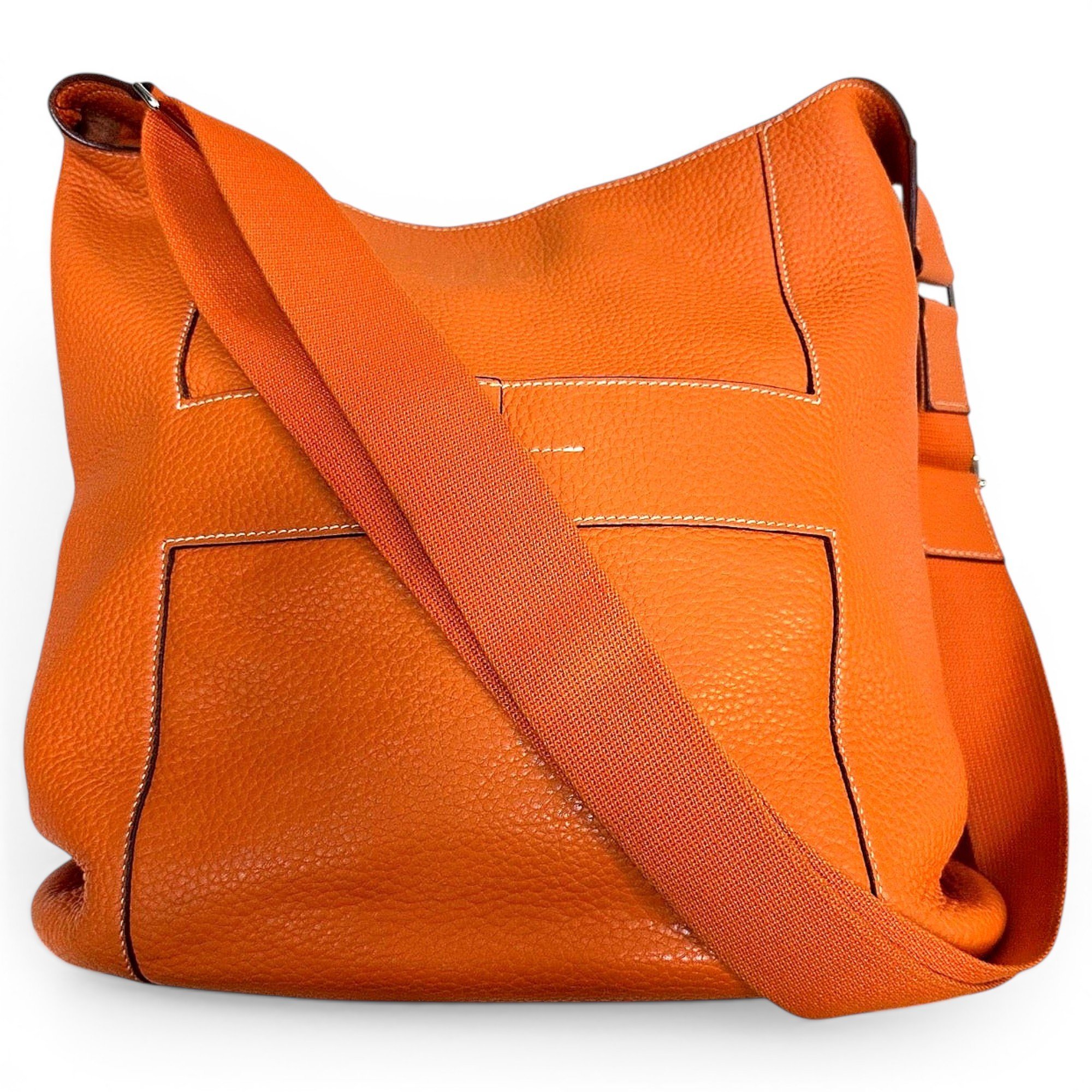 Leather tote