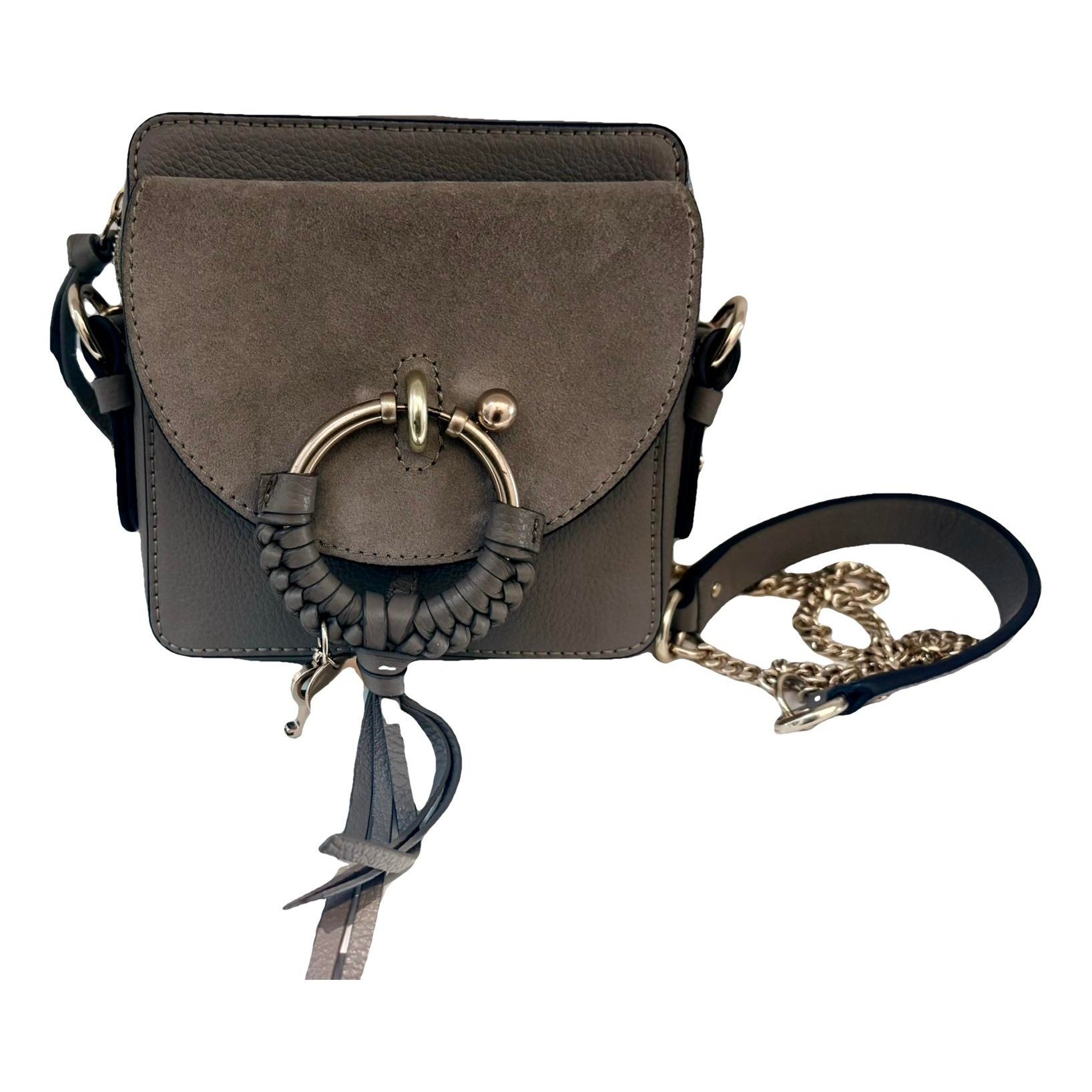 Joan leather crossbody bag