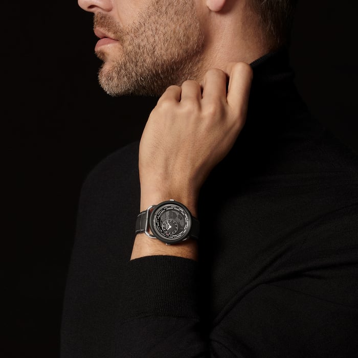 ノーカラー 腕時計 《アルソー ル タン ヴォヤジャー》 41 MM