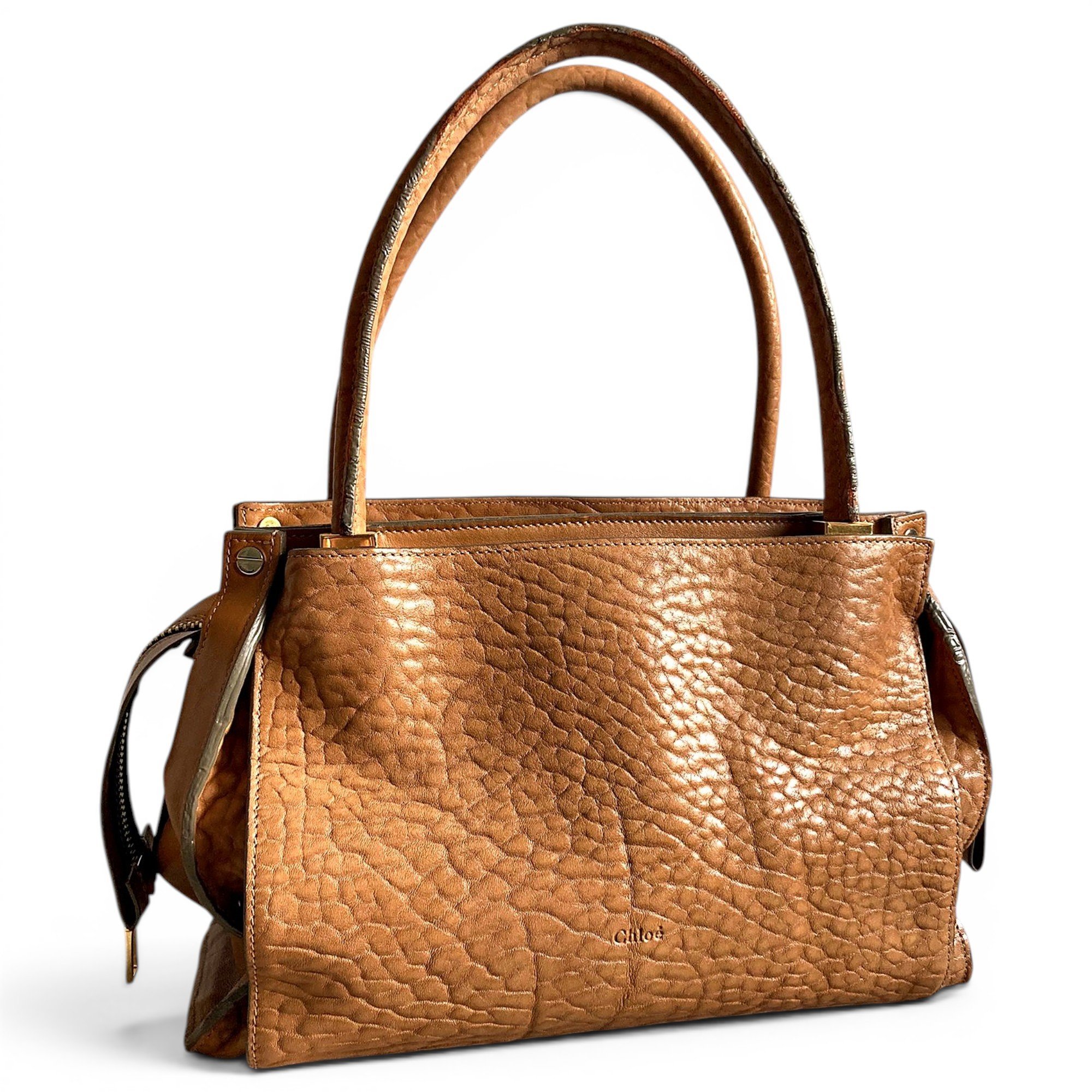 Leather handbag