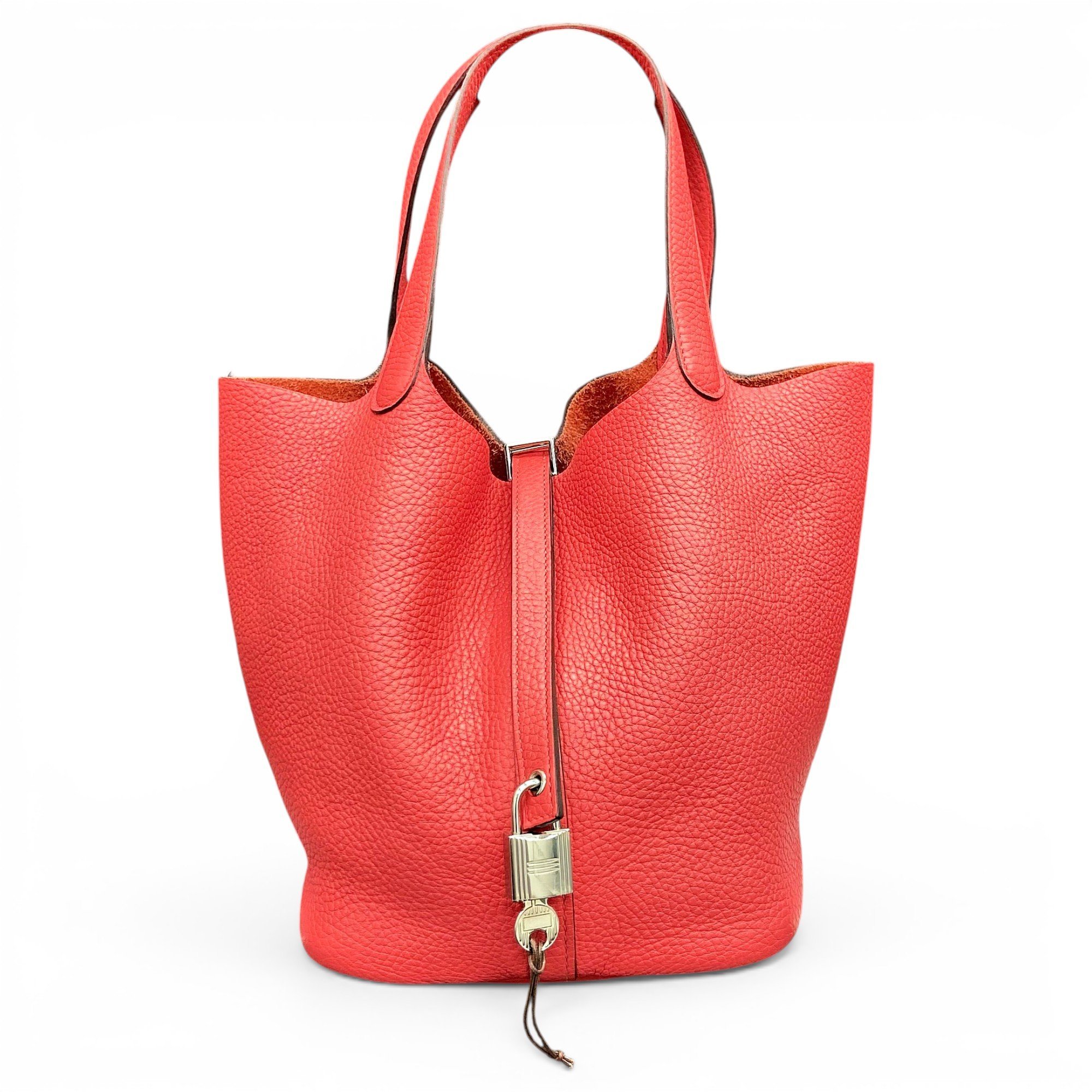 Picotin leather handbag